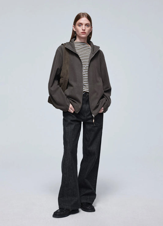Darted Full-zip