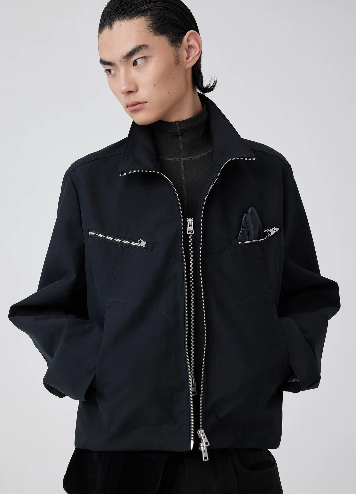 Darted Placket Jacket