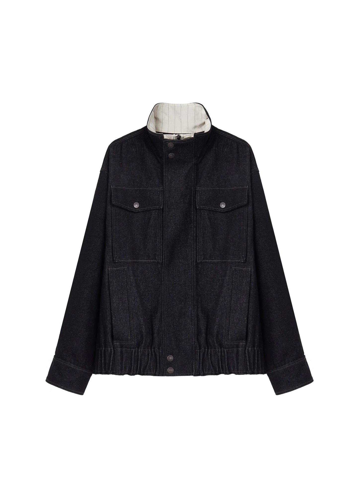 Denim Splicing Jacket