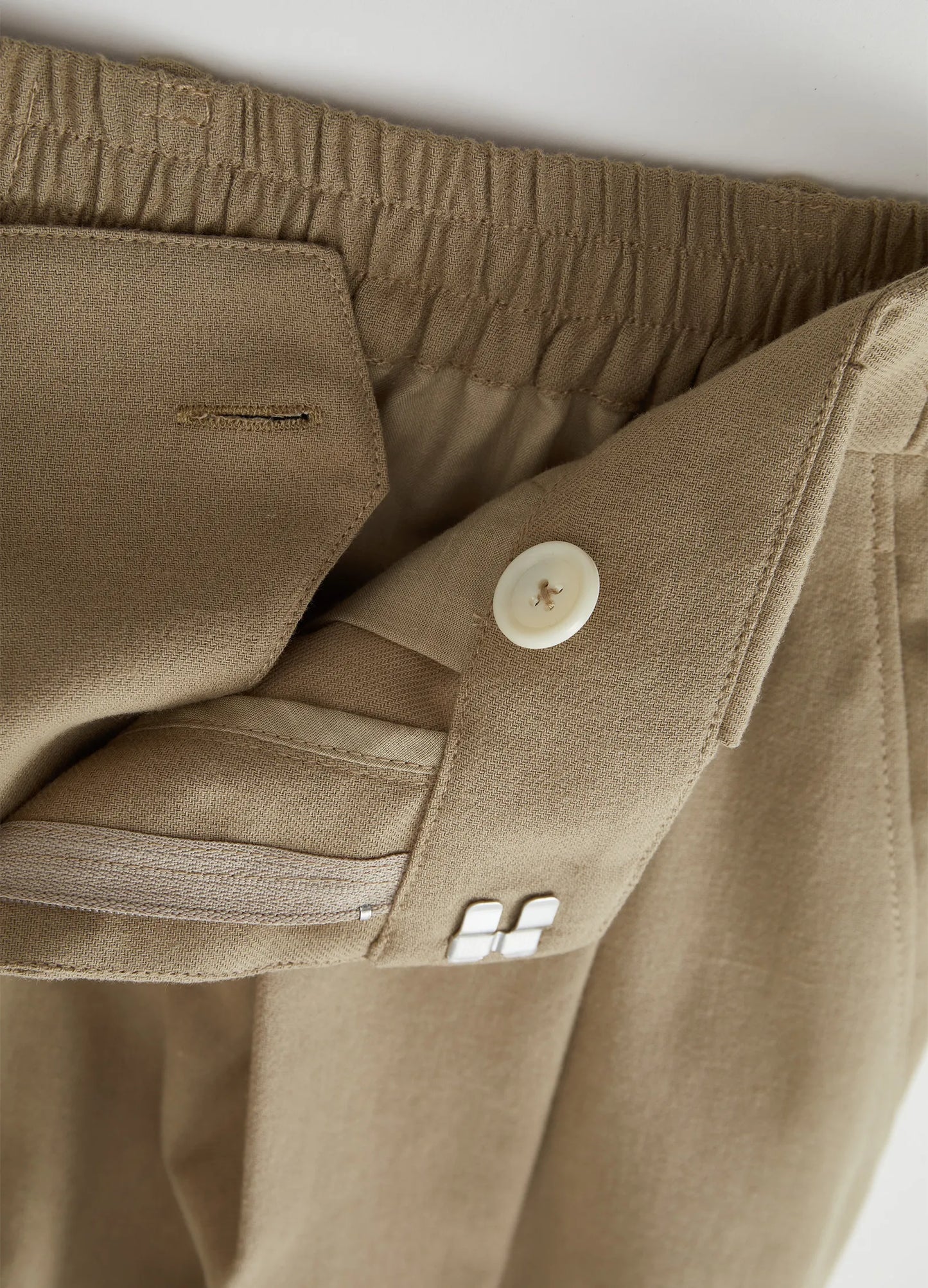 Double Pleat Suit Trousers