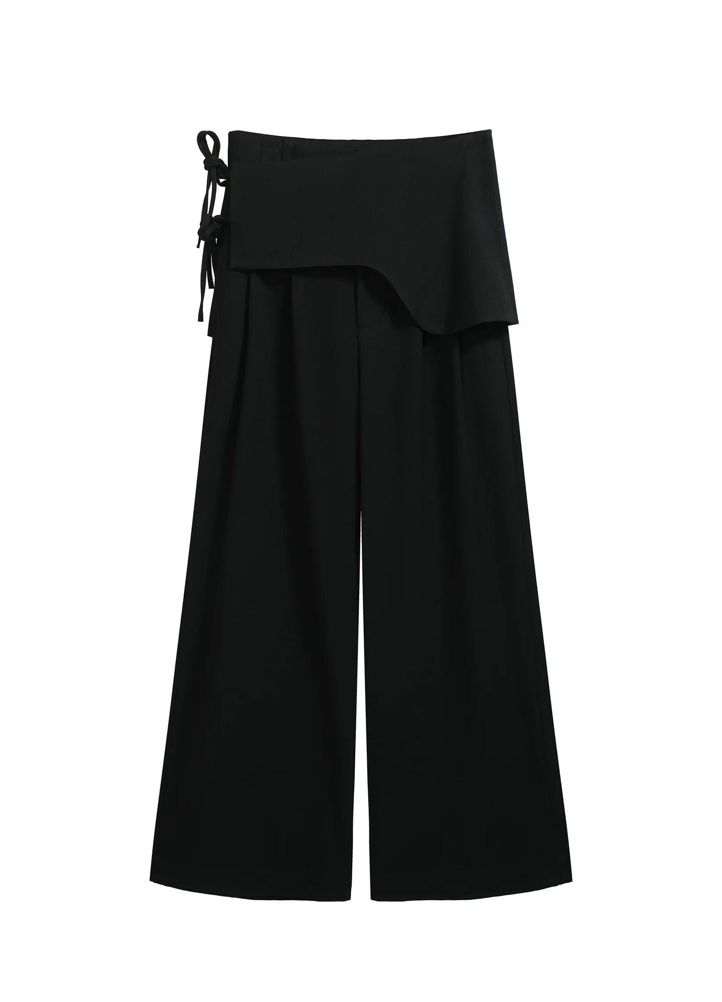 Double Waist Wide Trousers