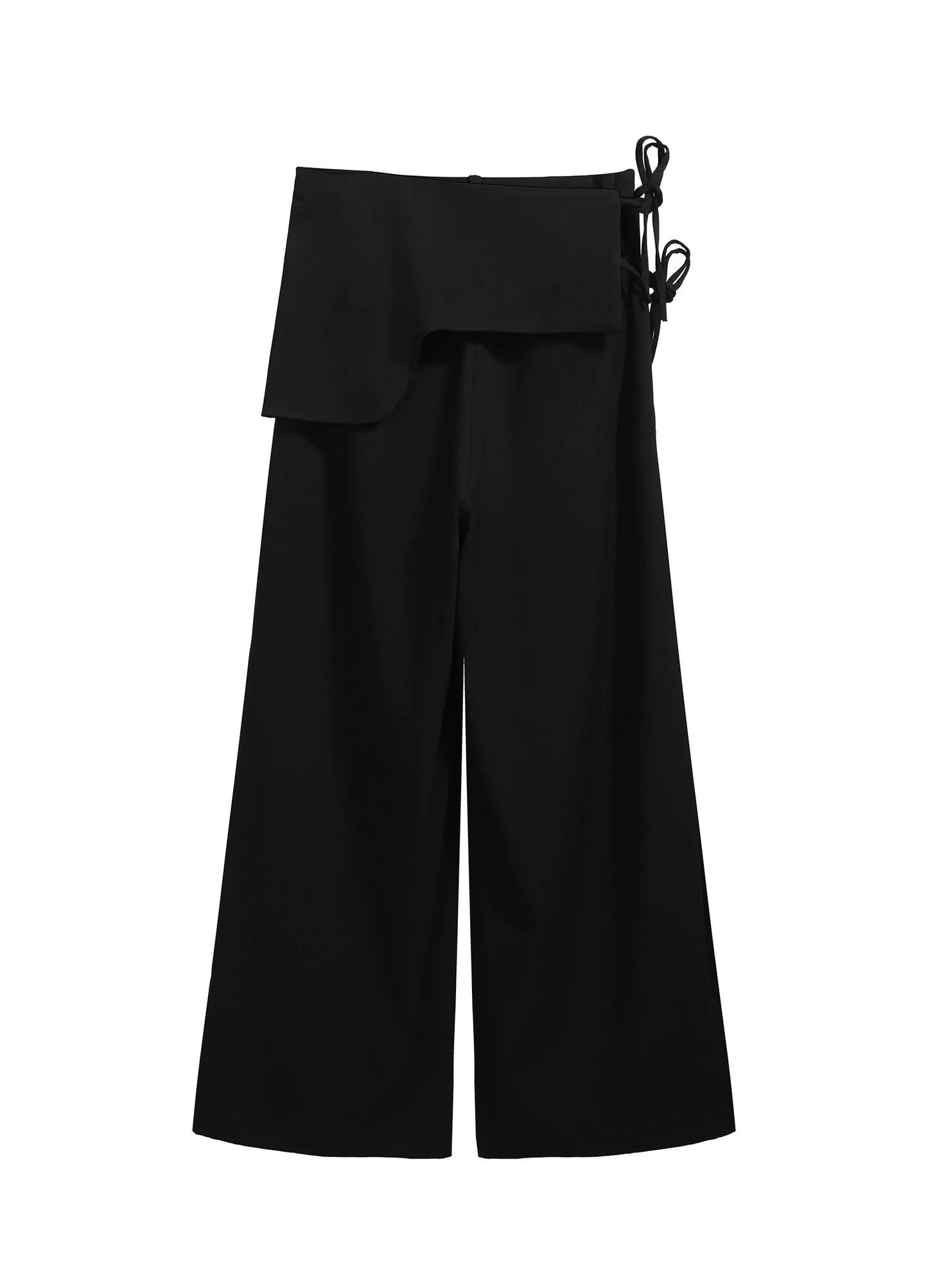 Double Waist Wide Trousers