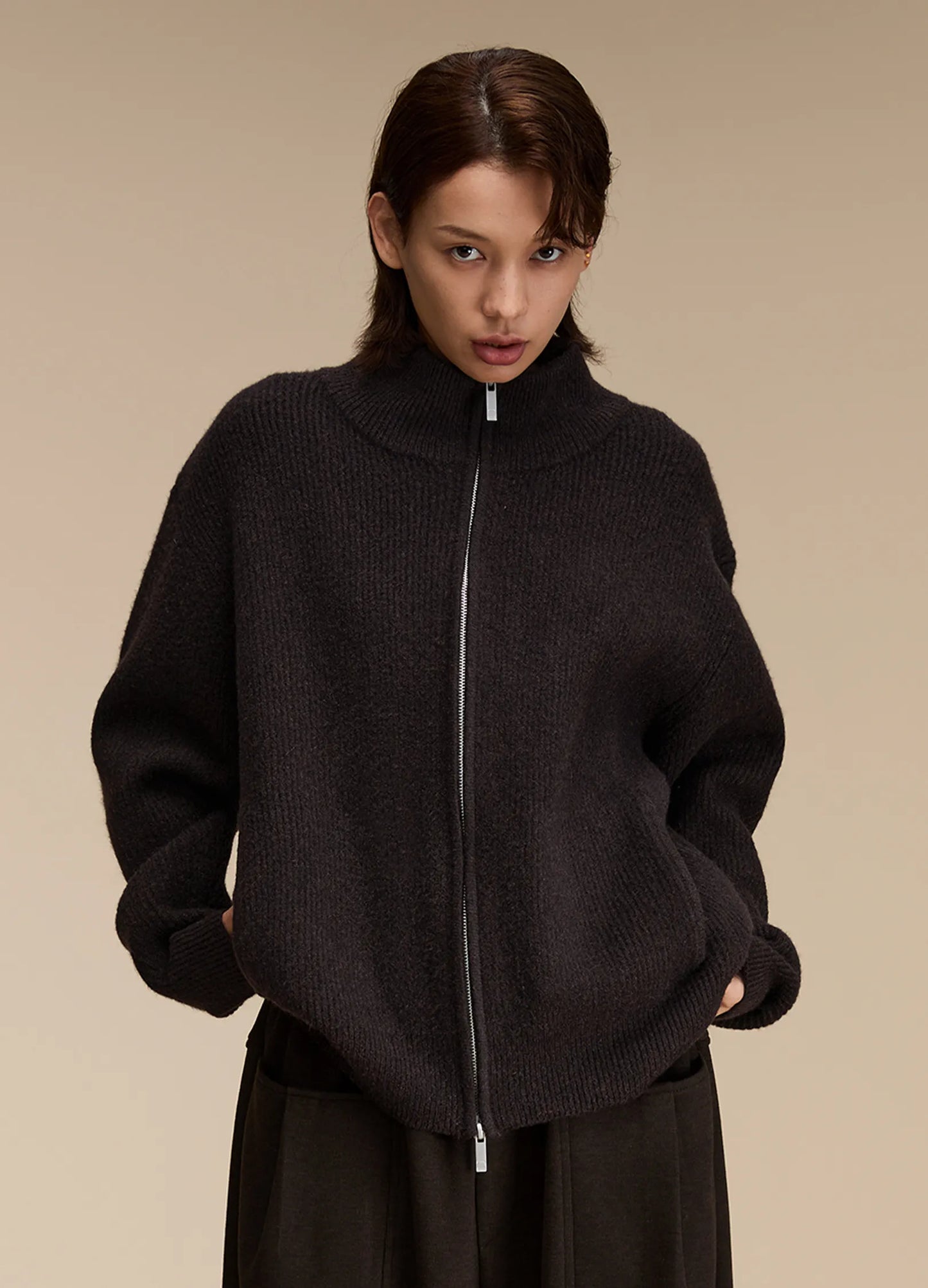 Double Zip Sweater