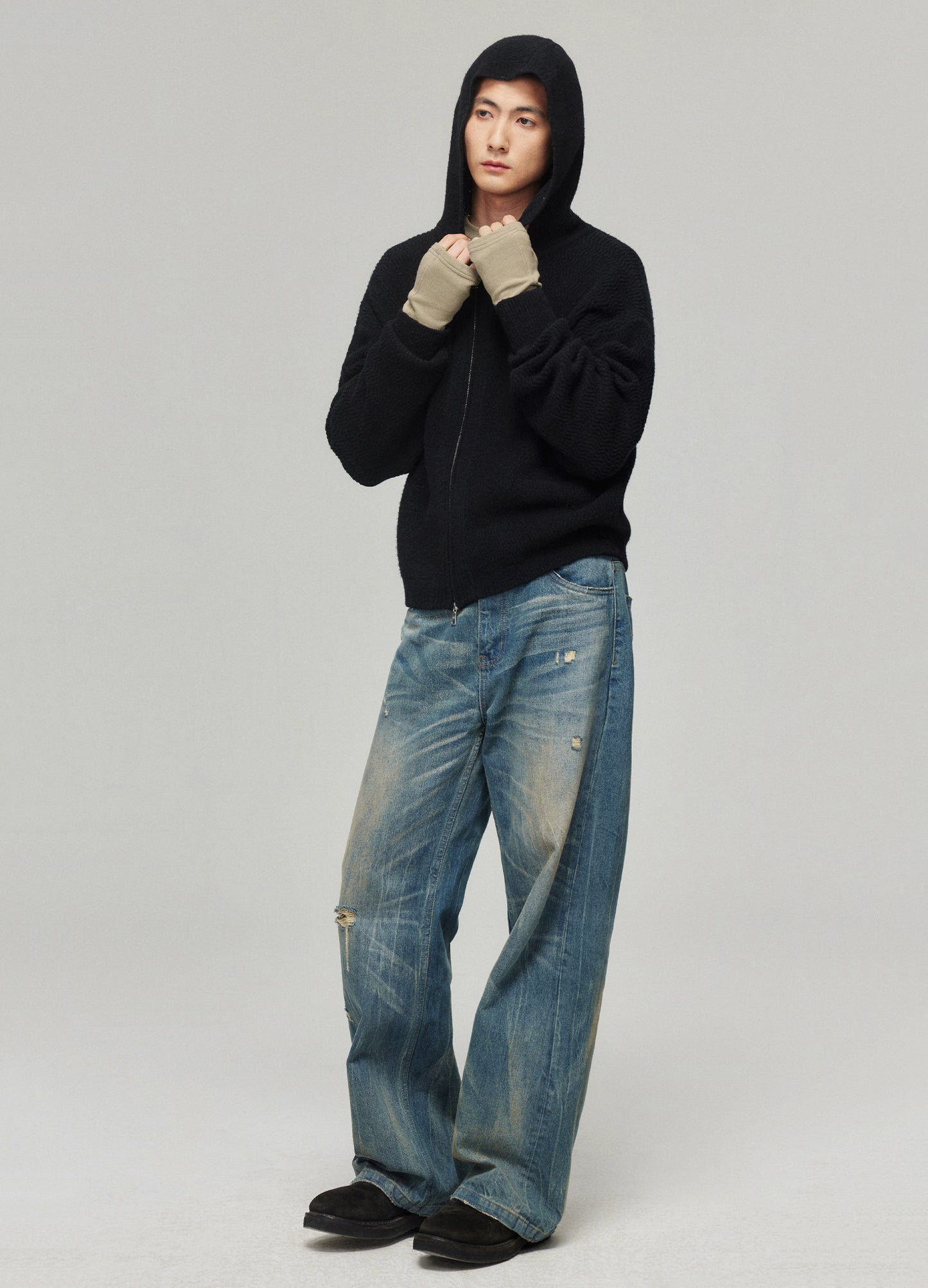 Double Zip Hoodie