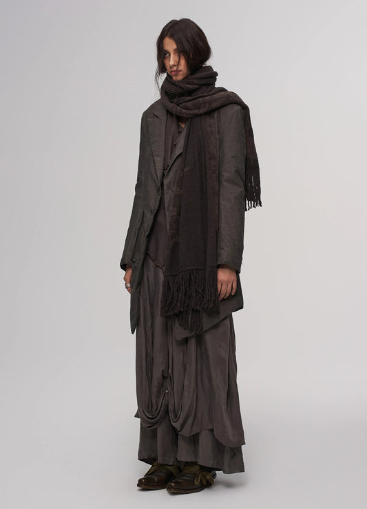 Embroidered Blazer Coat