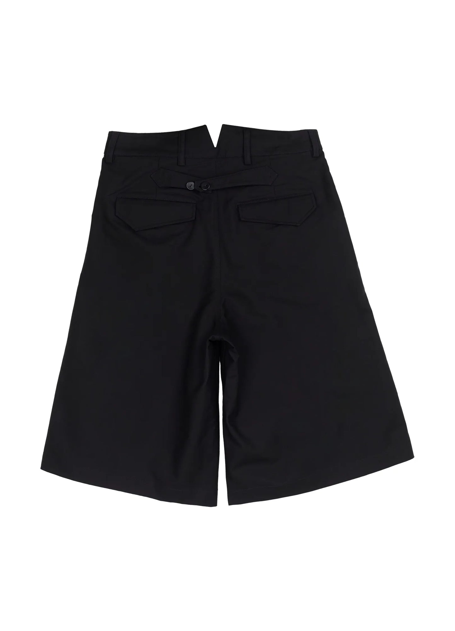 Extended Pleated Shorts