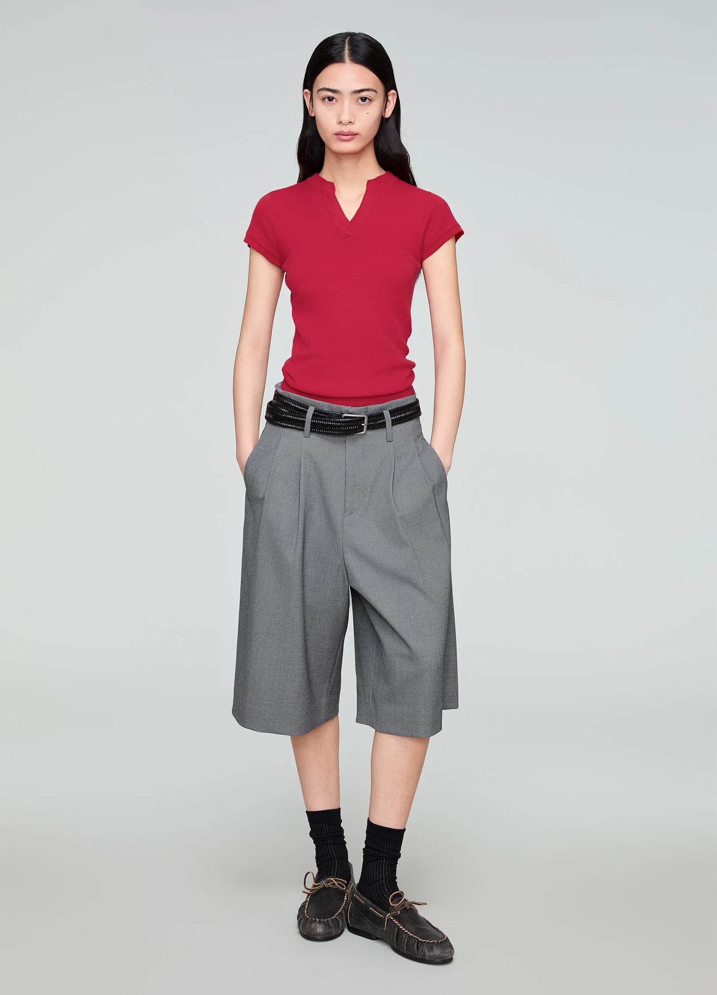 Extended Suit Shorts