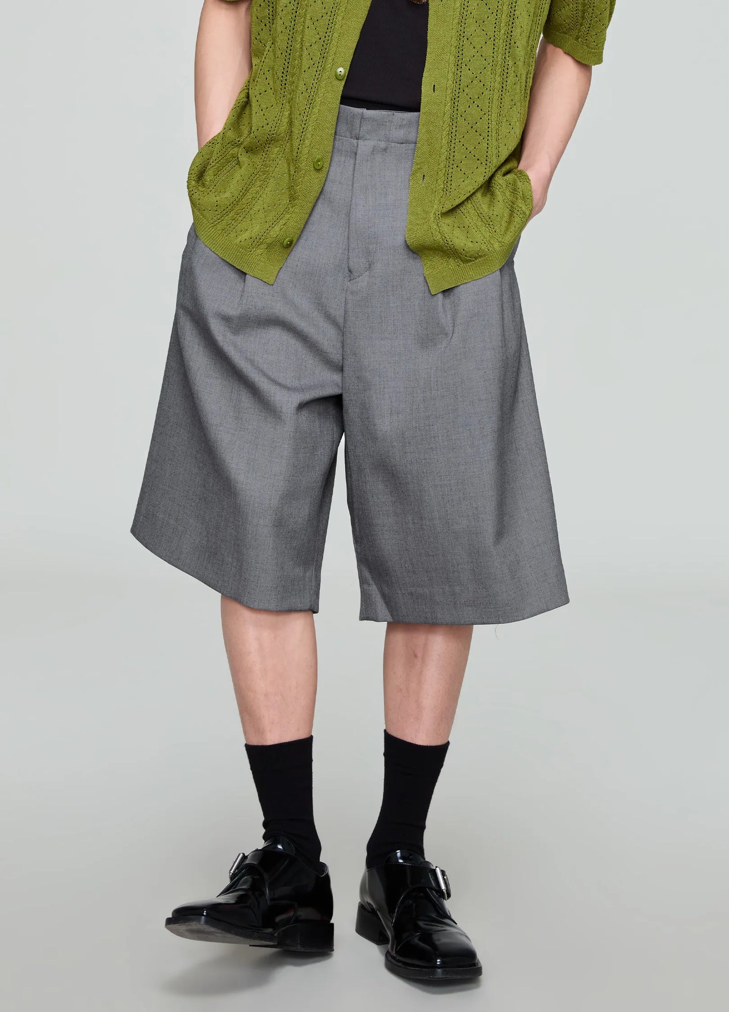 Extended Suit Shorts