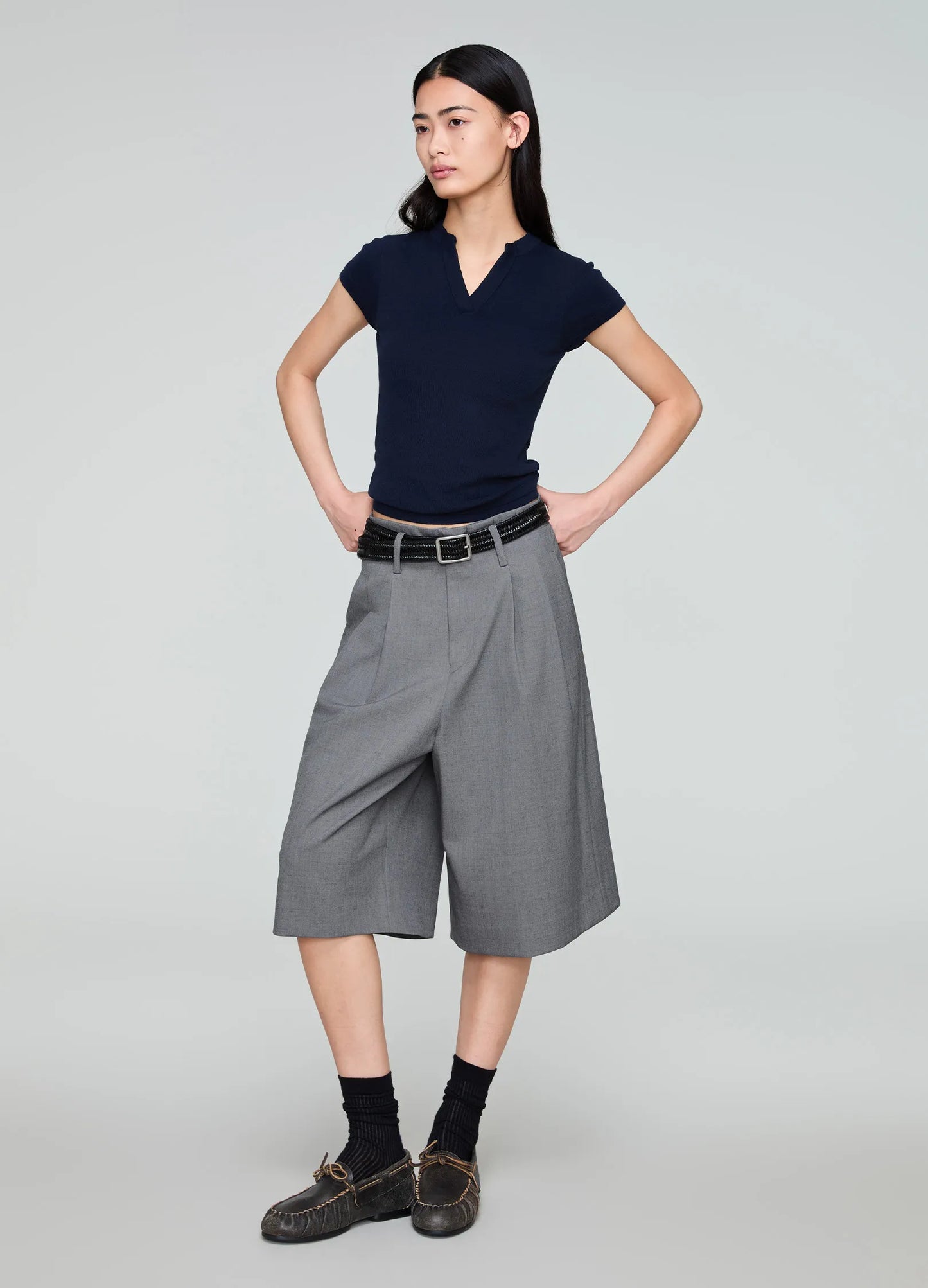 Extended Suit Shorts