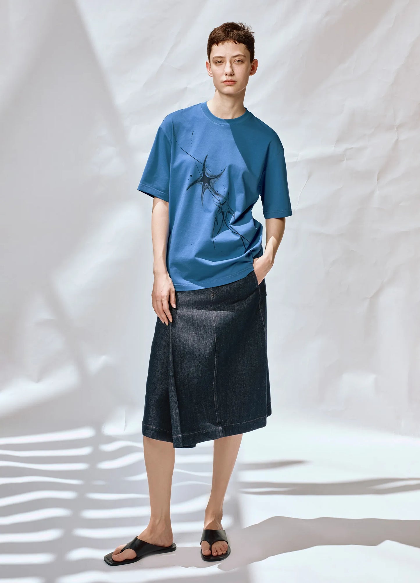 Faded Star Tee