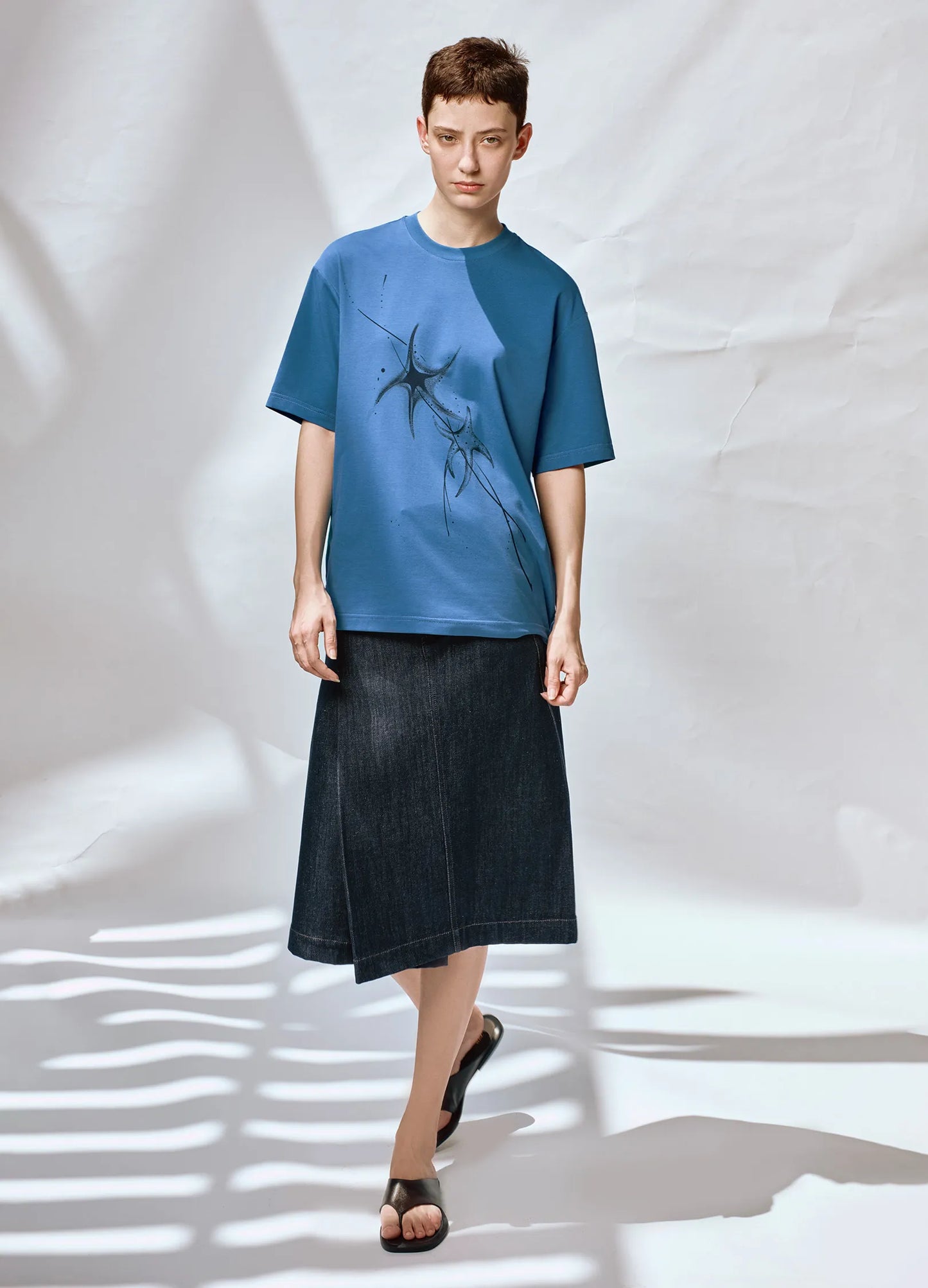 Faded Star Tee