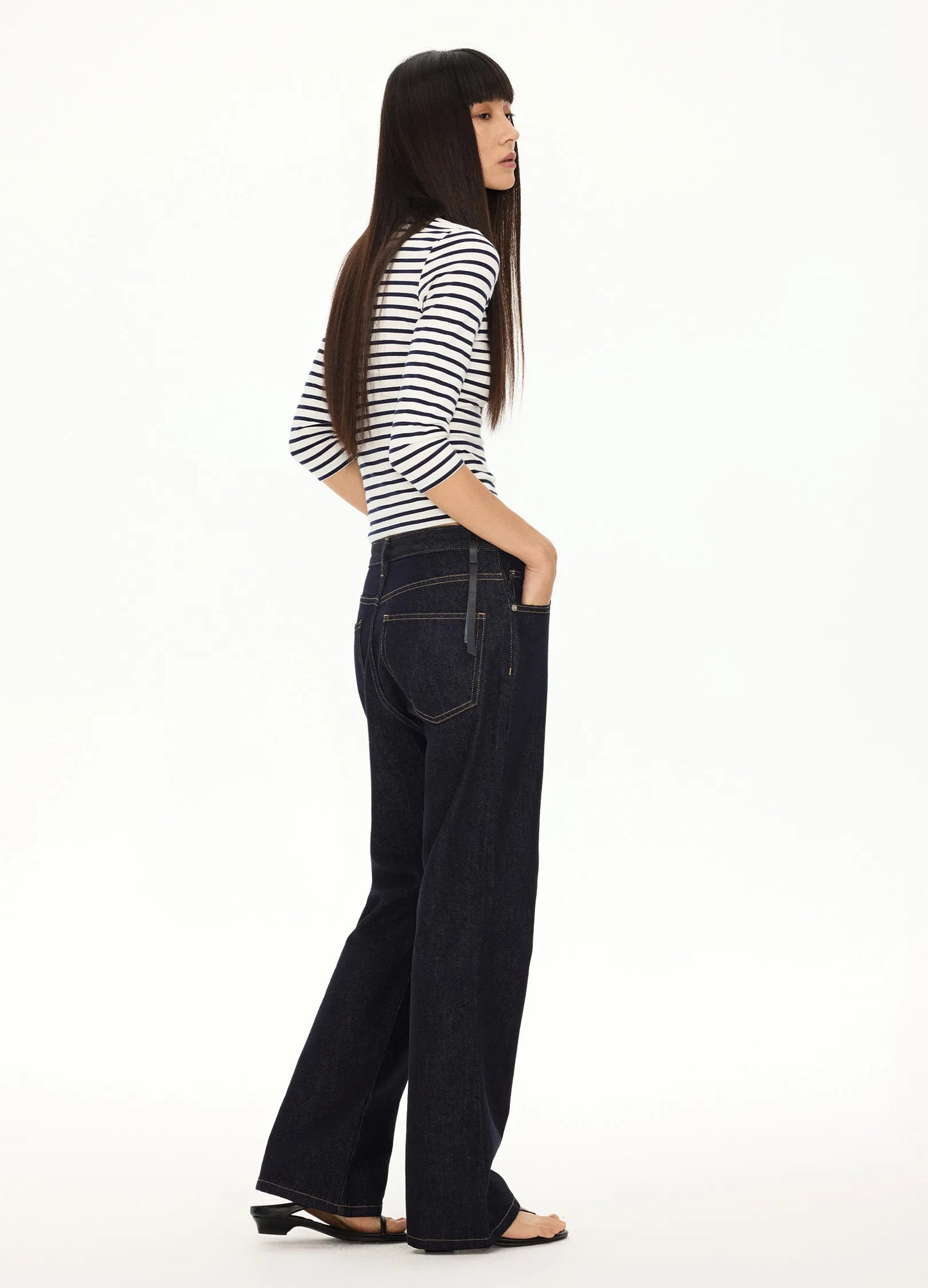 Fitted Striped Longsleeve