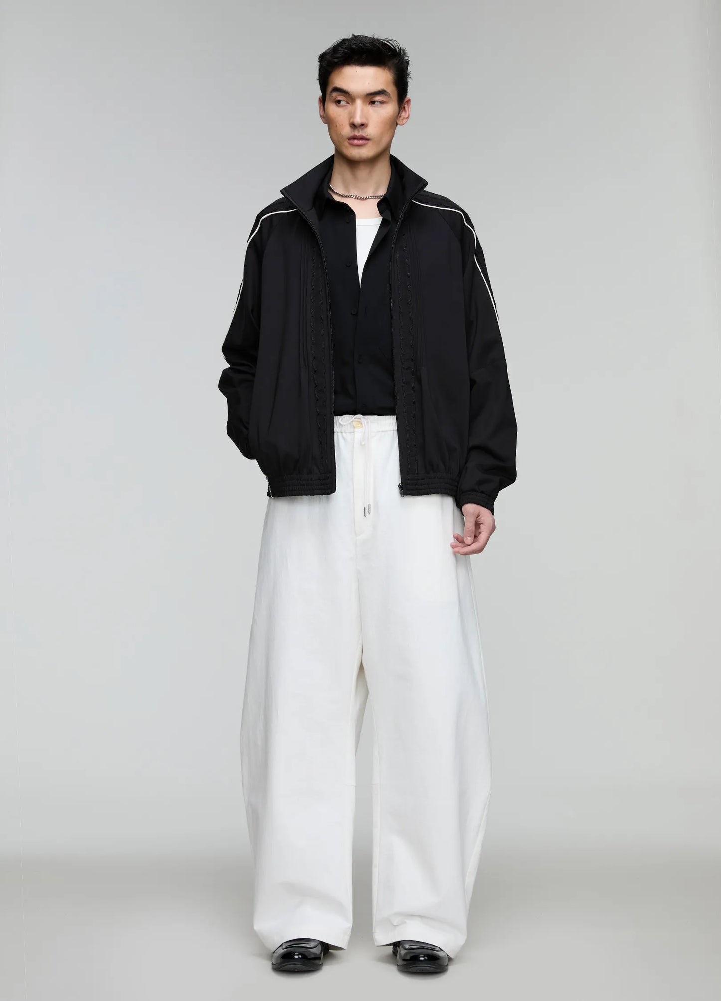 Frayed Track Jacket