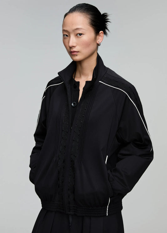 Frayed Track Jacket