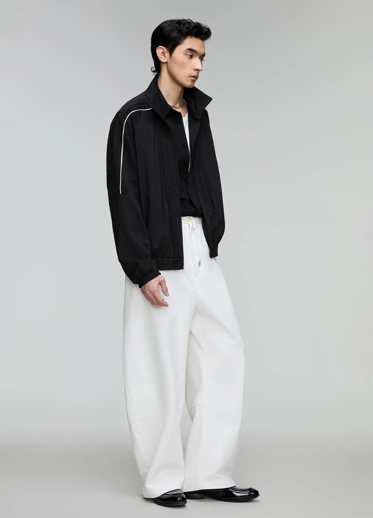 Frayed Track Jacket
