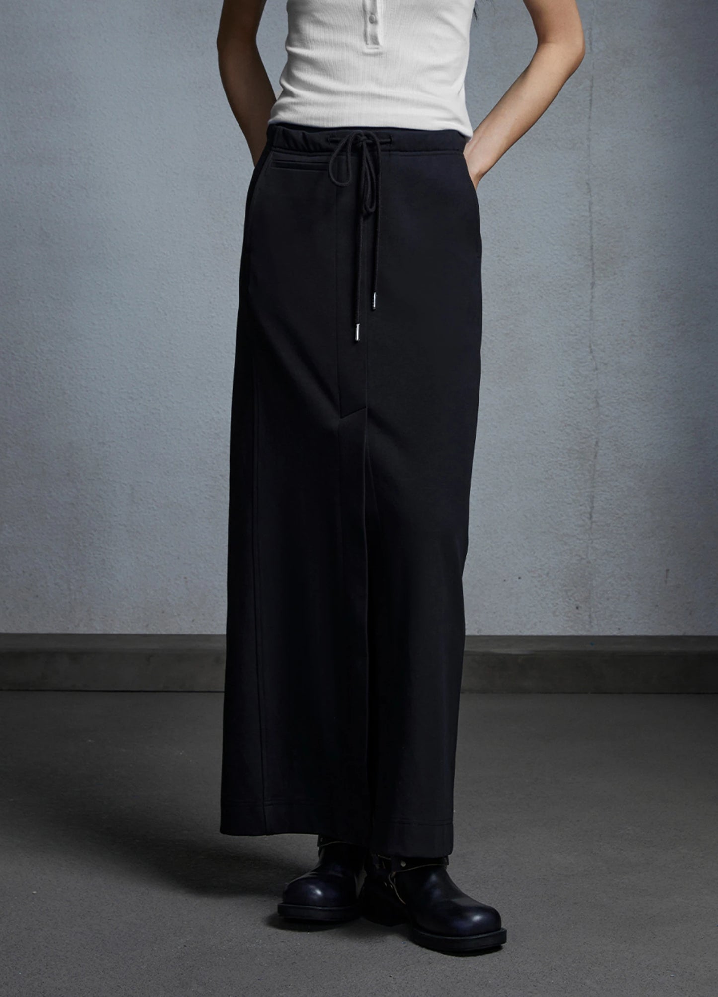 Front Slit Skirt