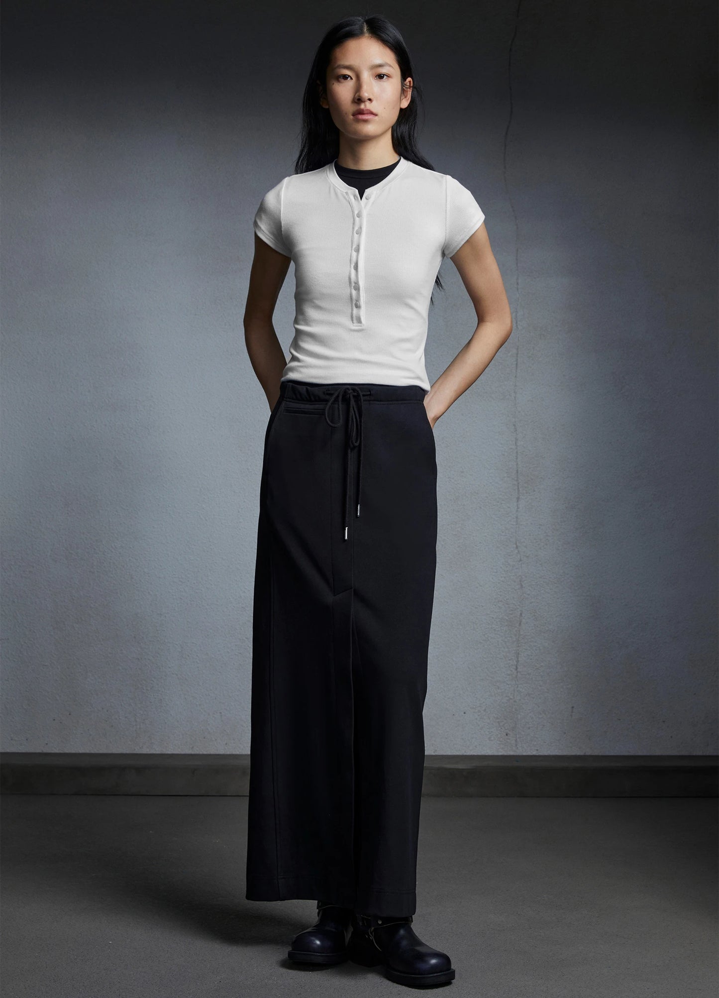Front Slit Skirt