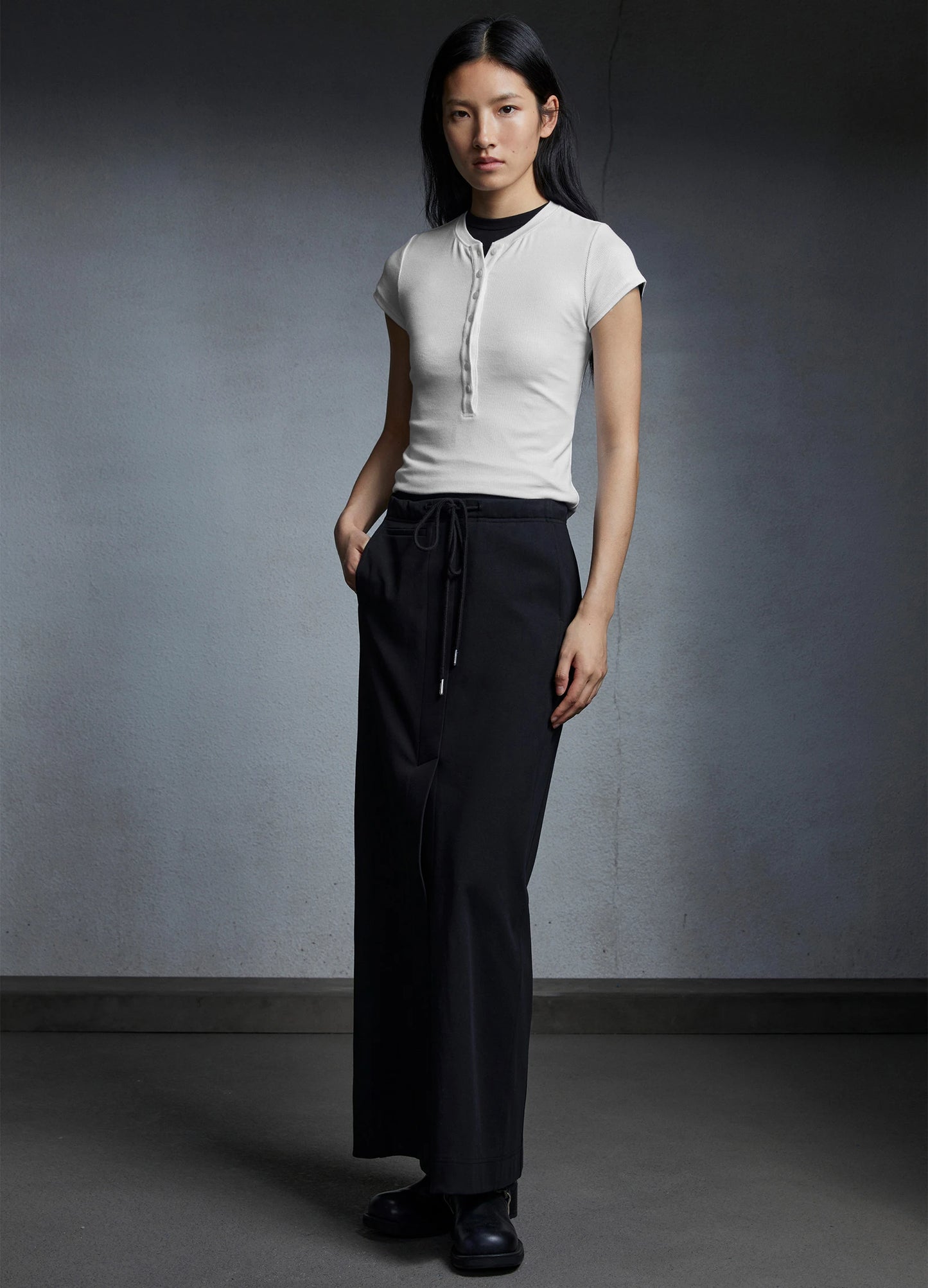 Front Slit Skirt