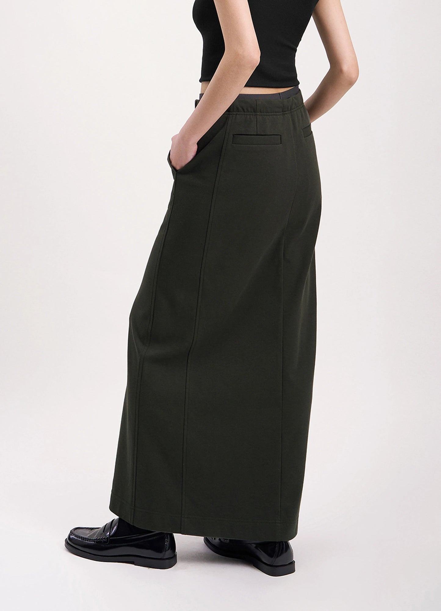 Front Slit Skirt