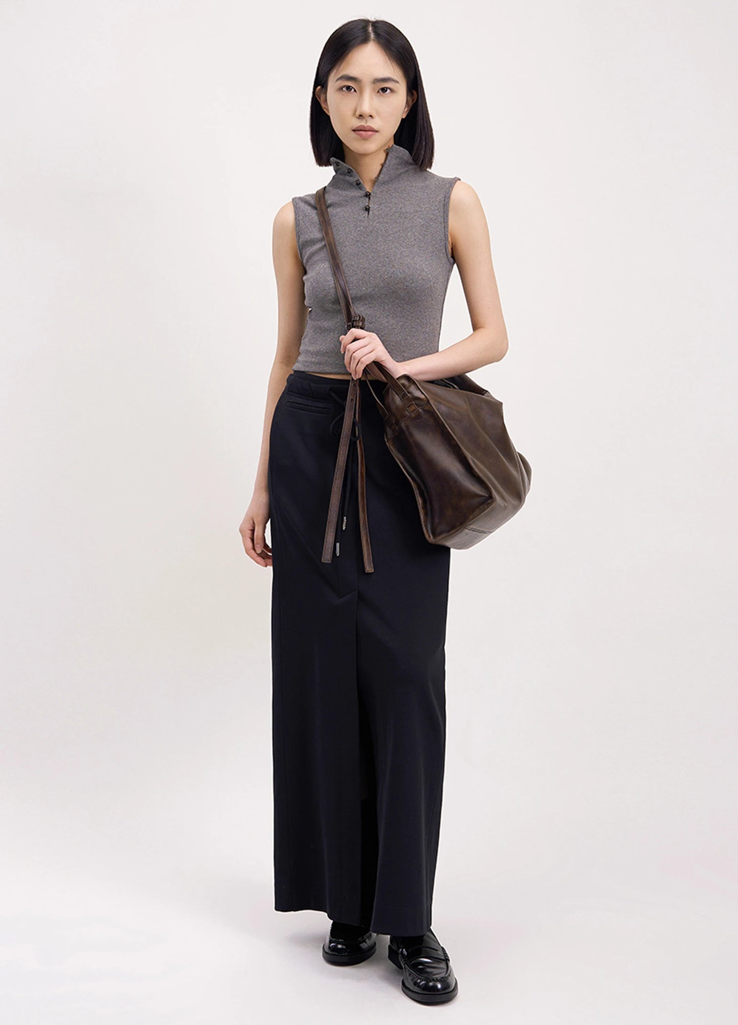 Front Slit Skirt