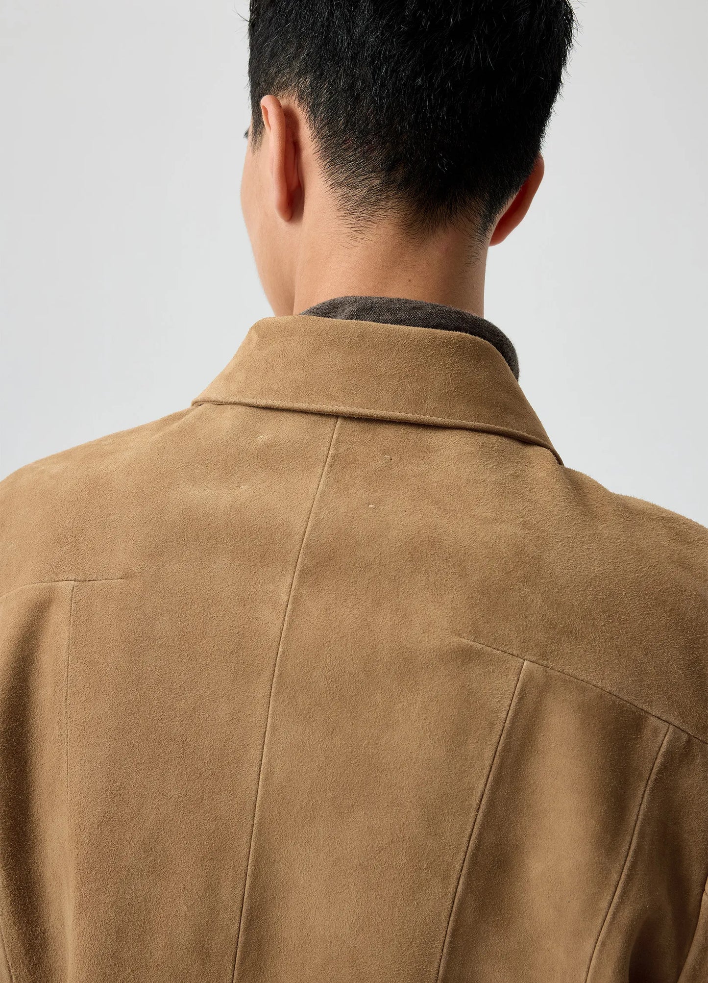 Suede Darted Jacket