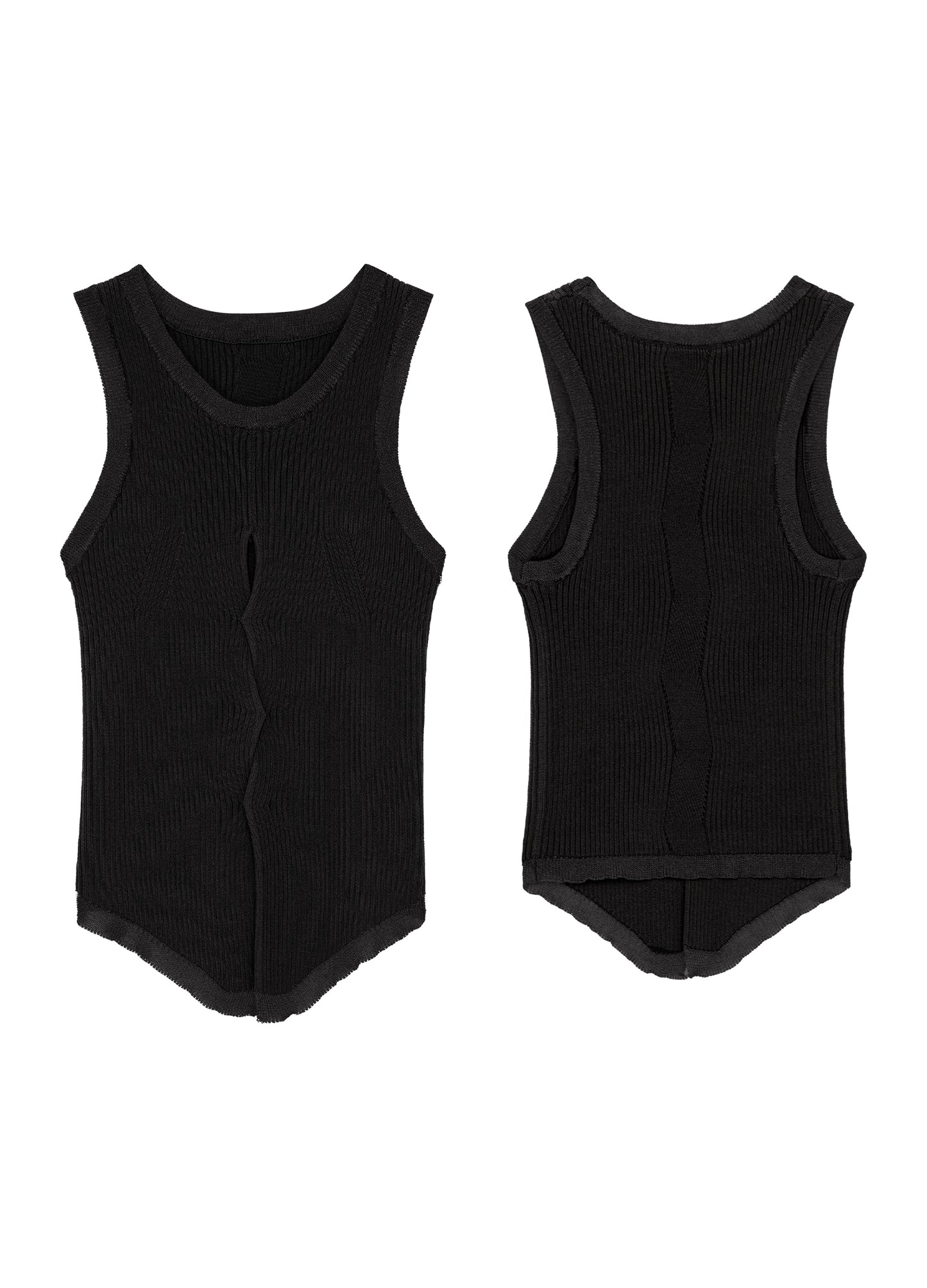 Hollow Knit Tank Top