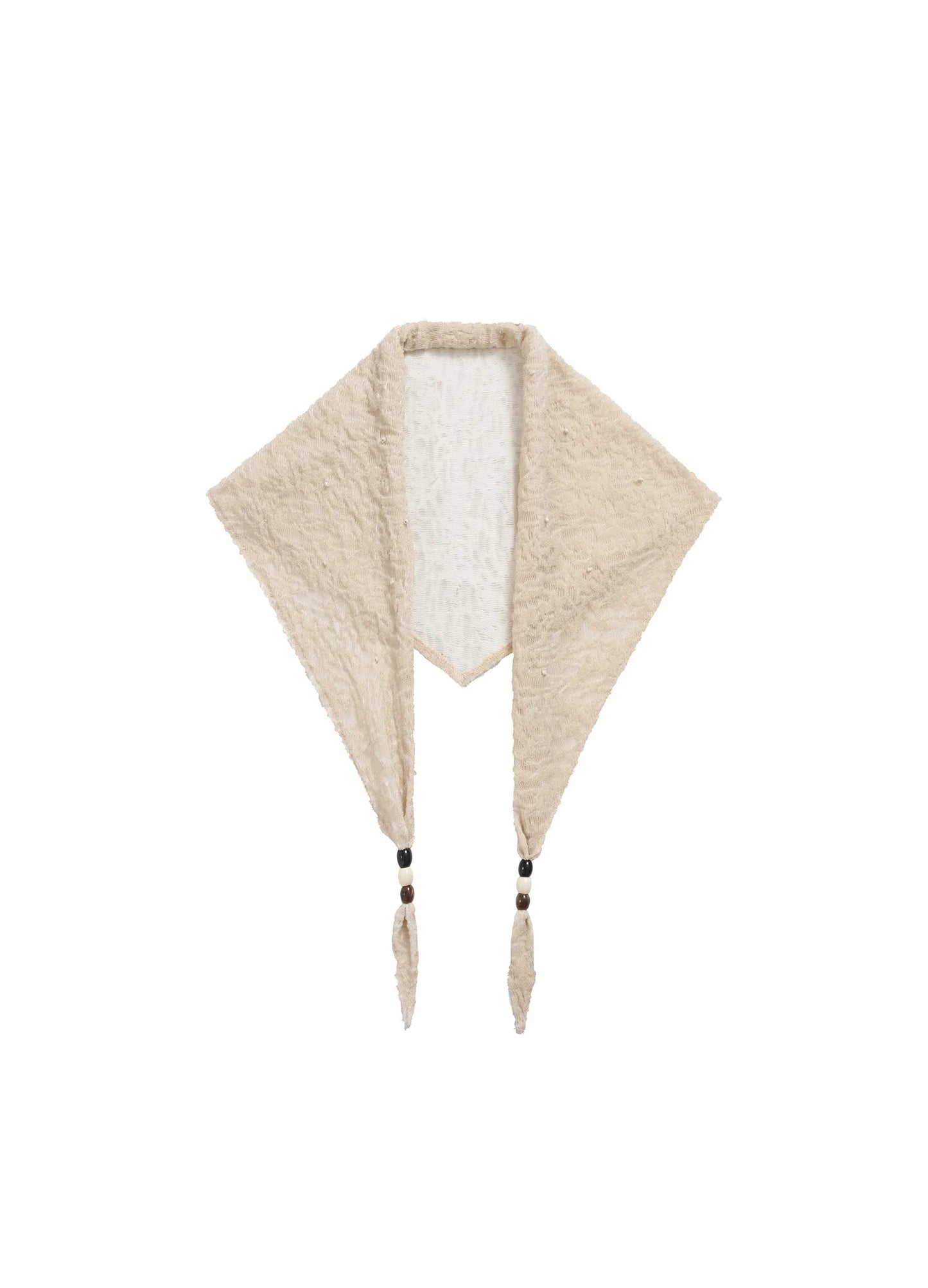 Hand-Studded Knit Bandana