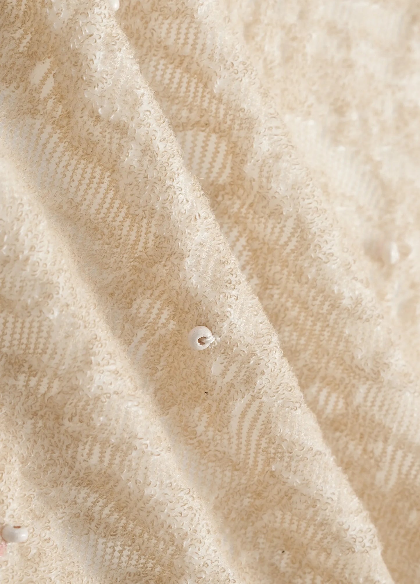 Hand-Studded Knit Bandana