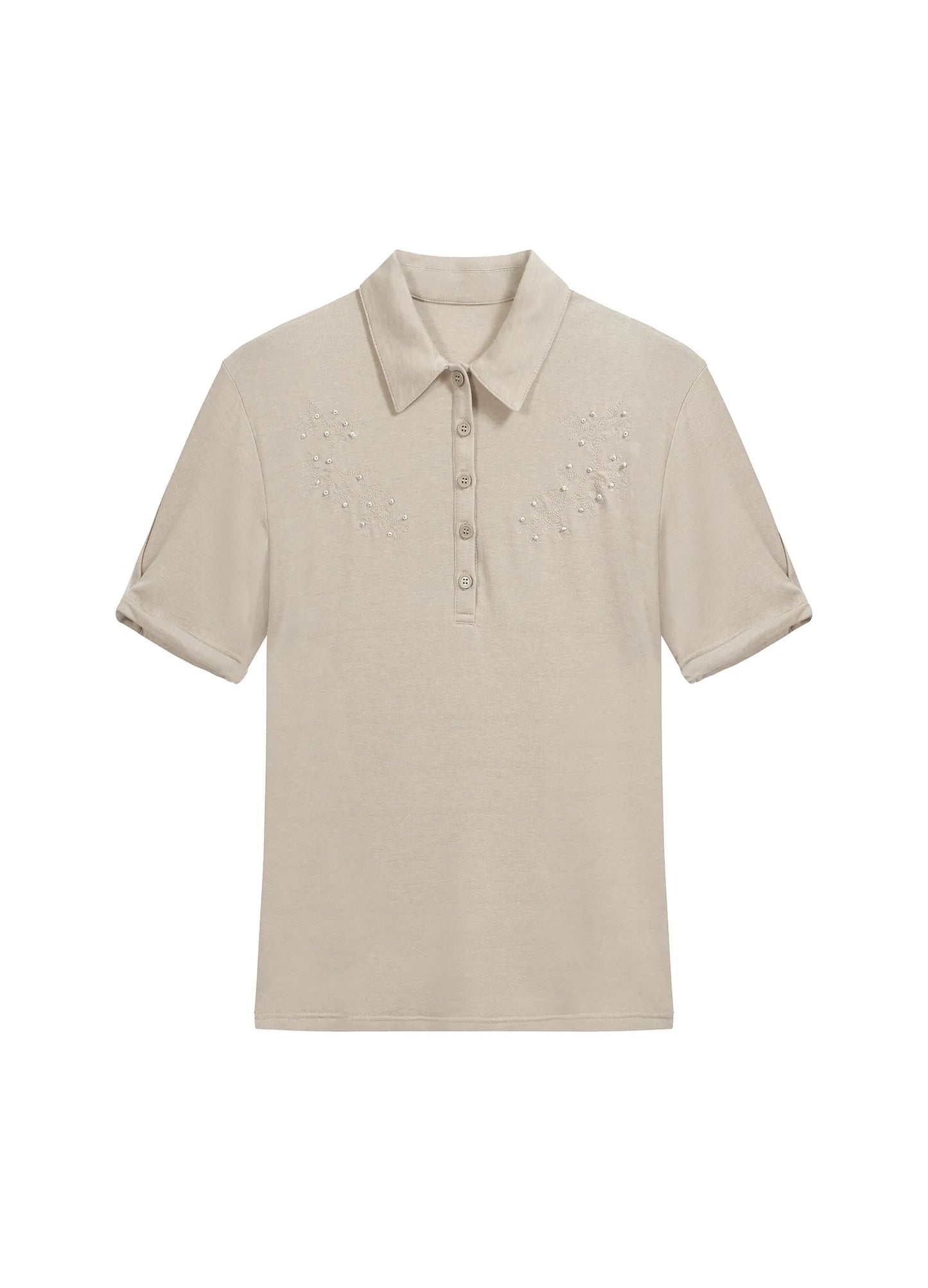 Hand-Studded Polo