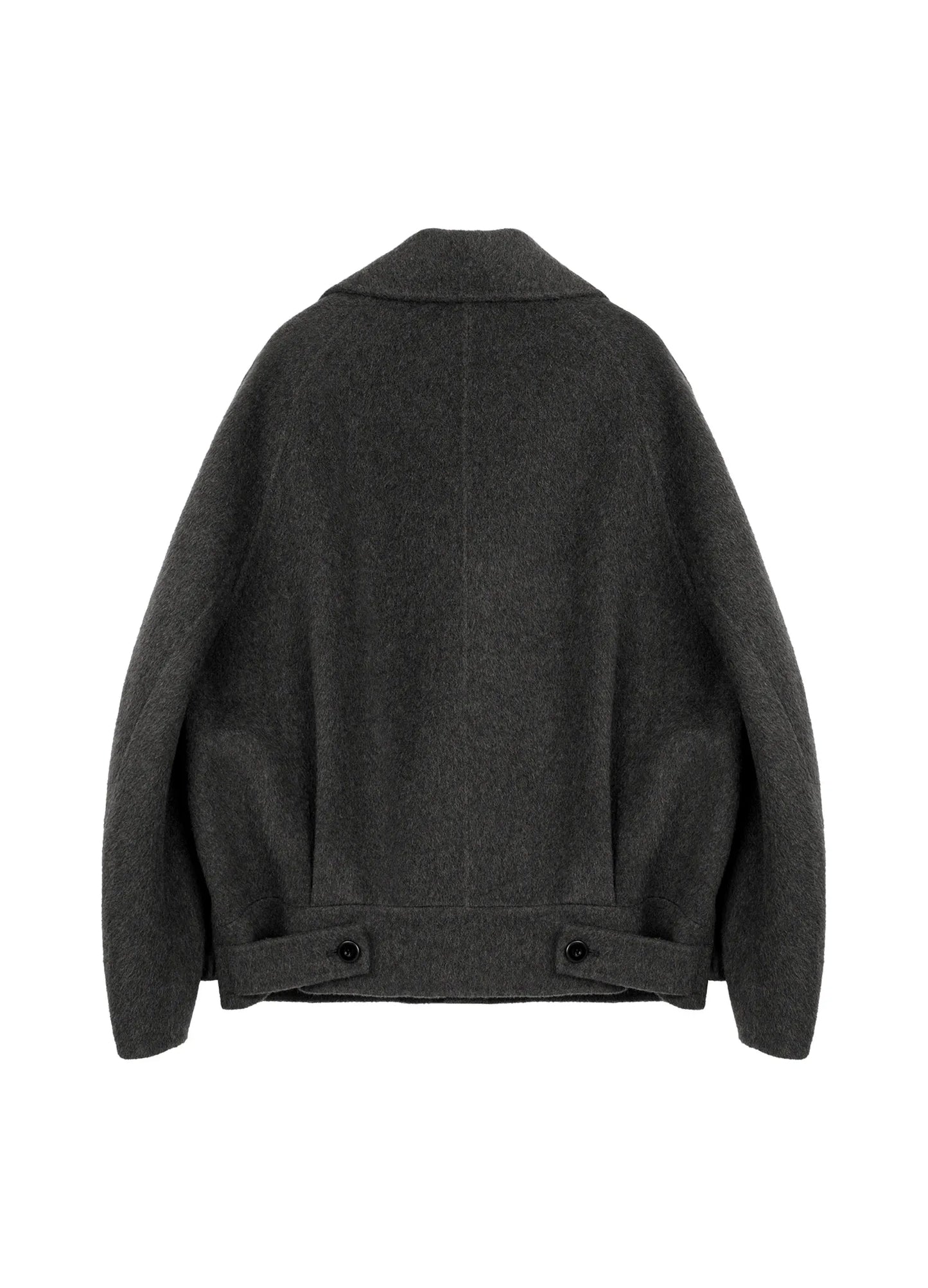 High Neck Wool Jacket