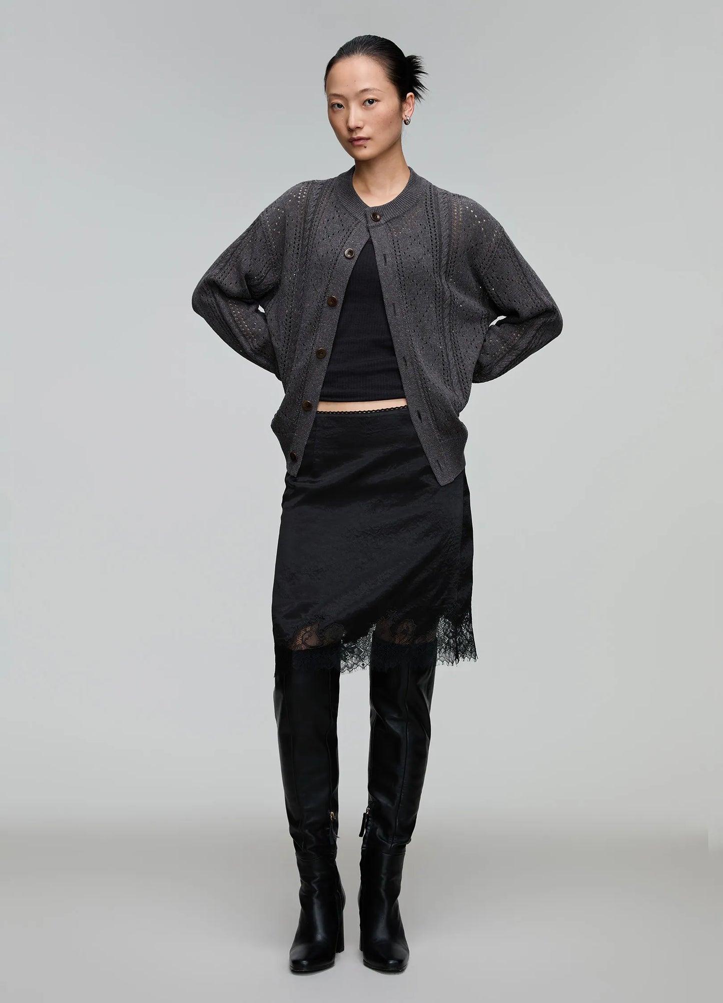 Hollow Cardigan