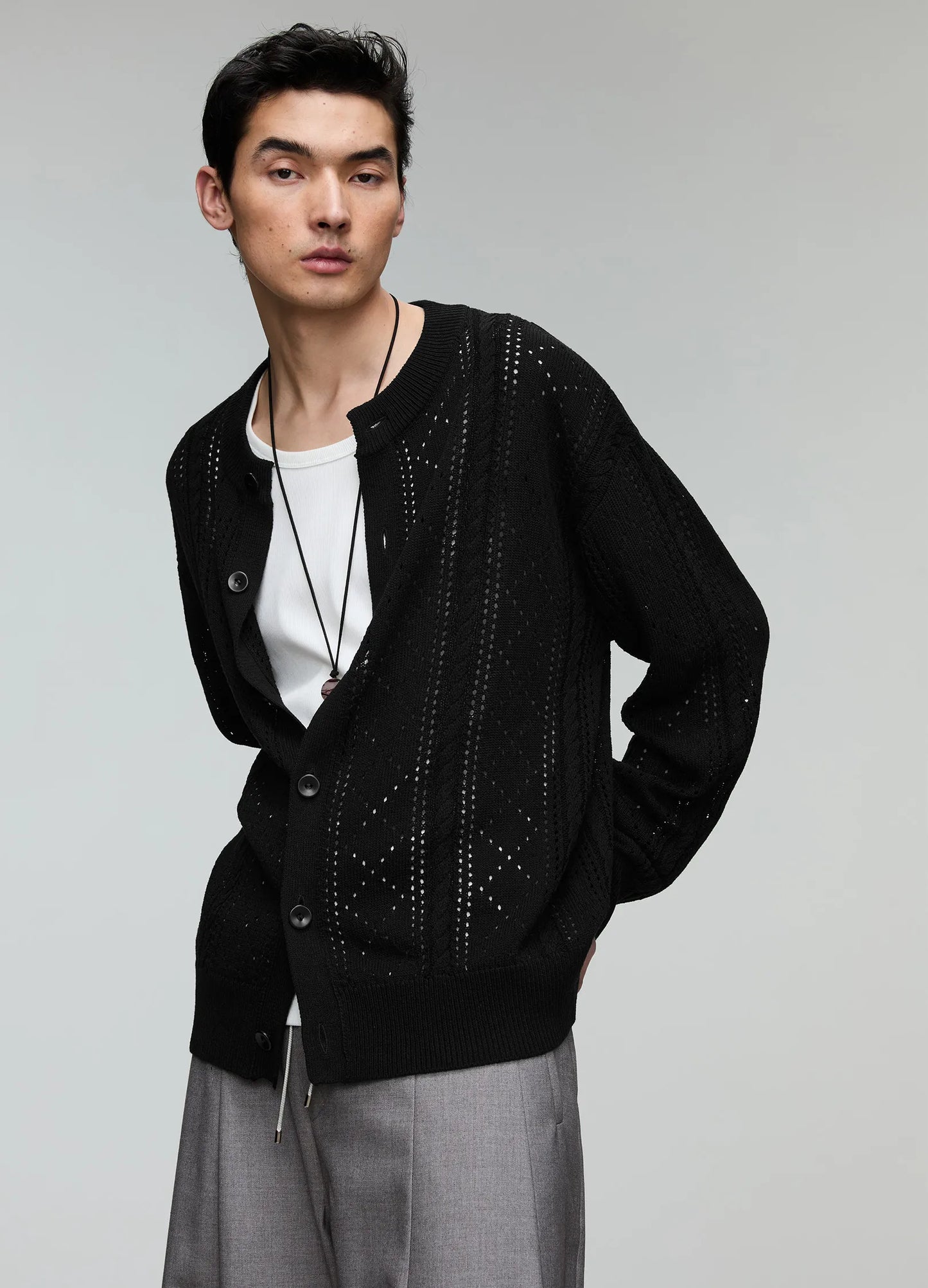 Hollow Cardigan