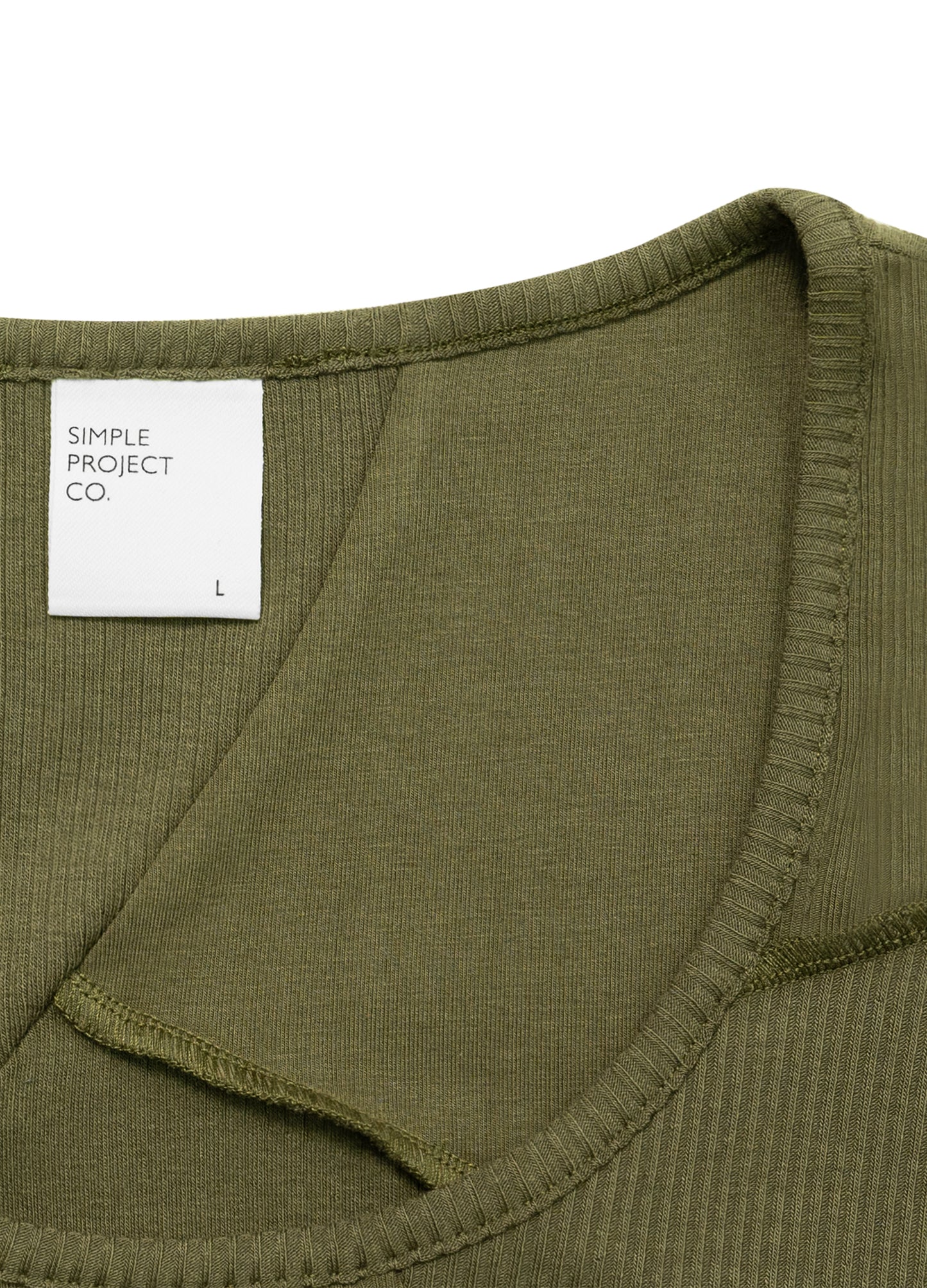 Irregular Splice Tank Top