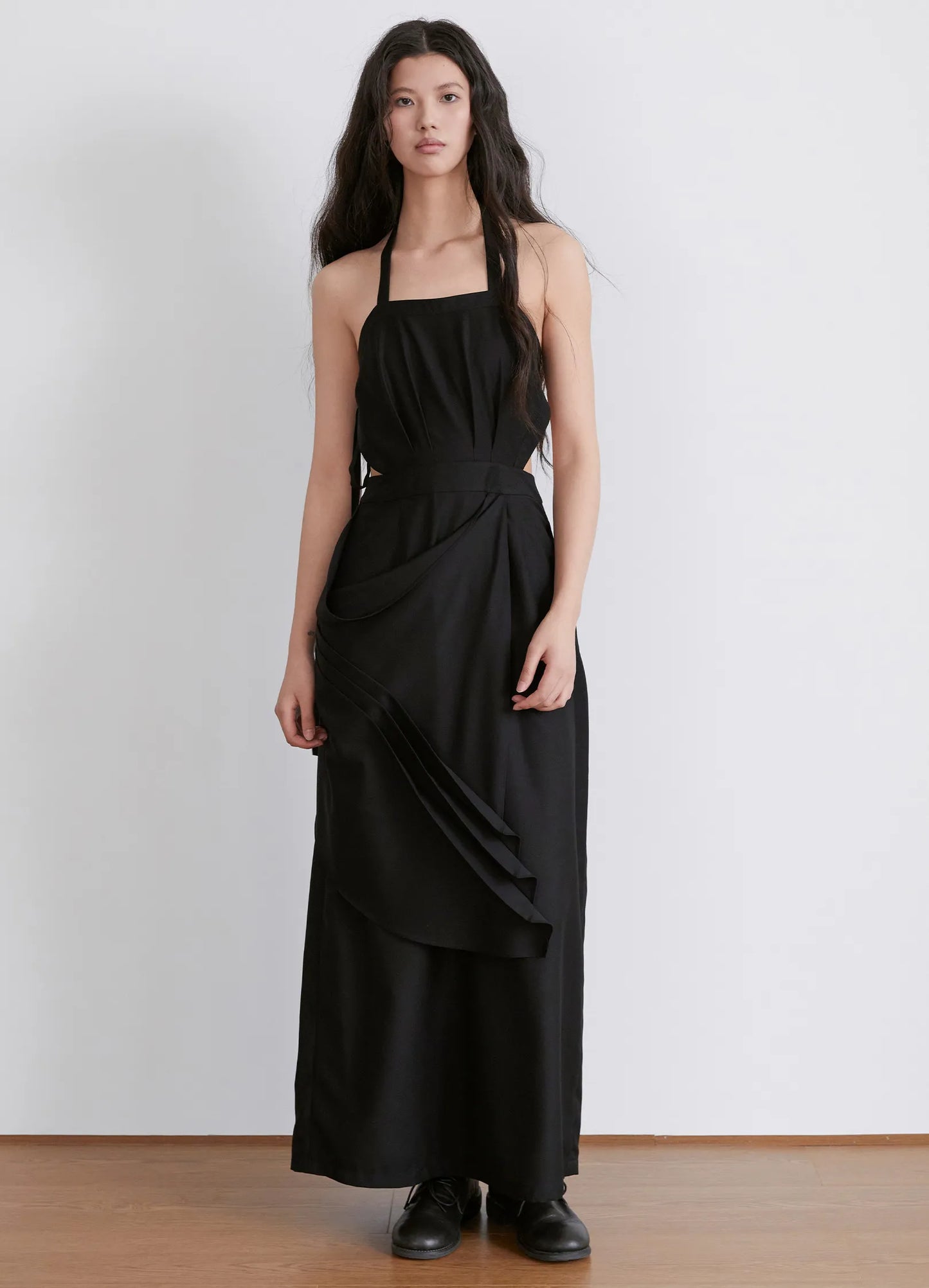 Irregular Pleated Dress