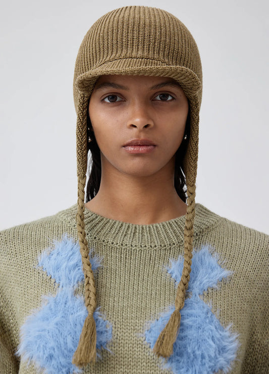 Knitted Trapper Hat