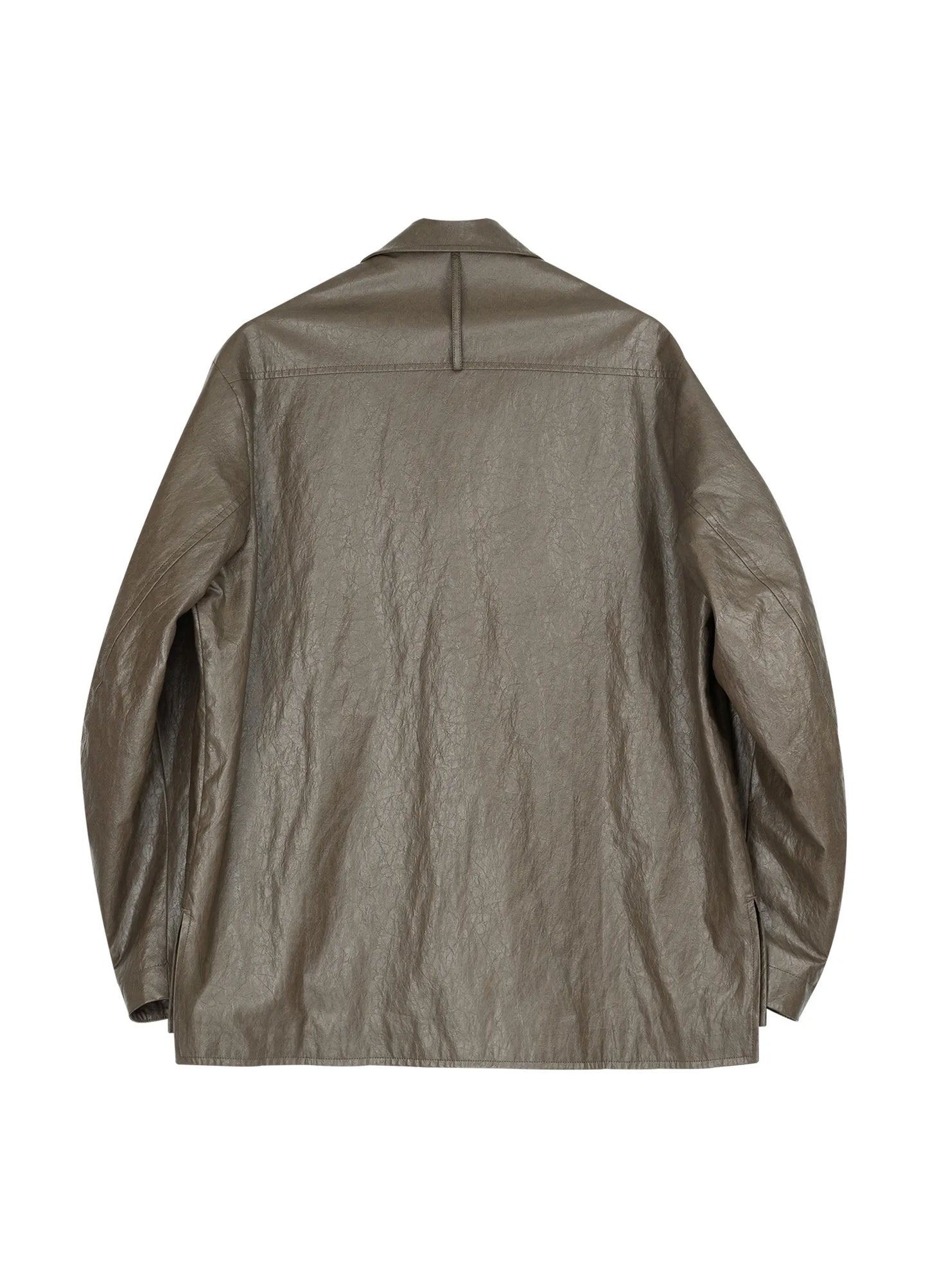 Leather Braided Shirt