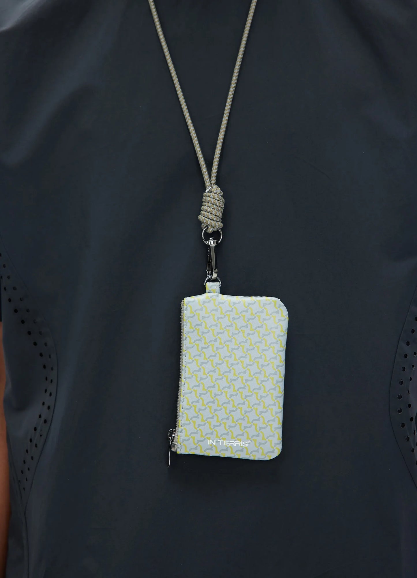 Leather Monogram Card Holder