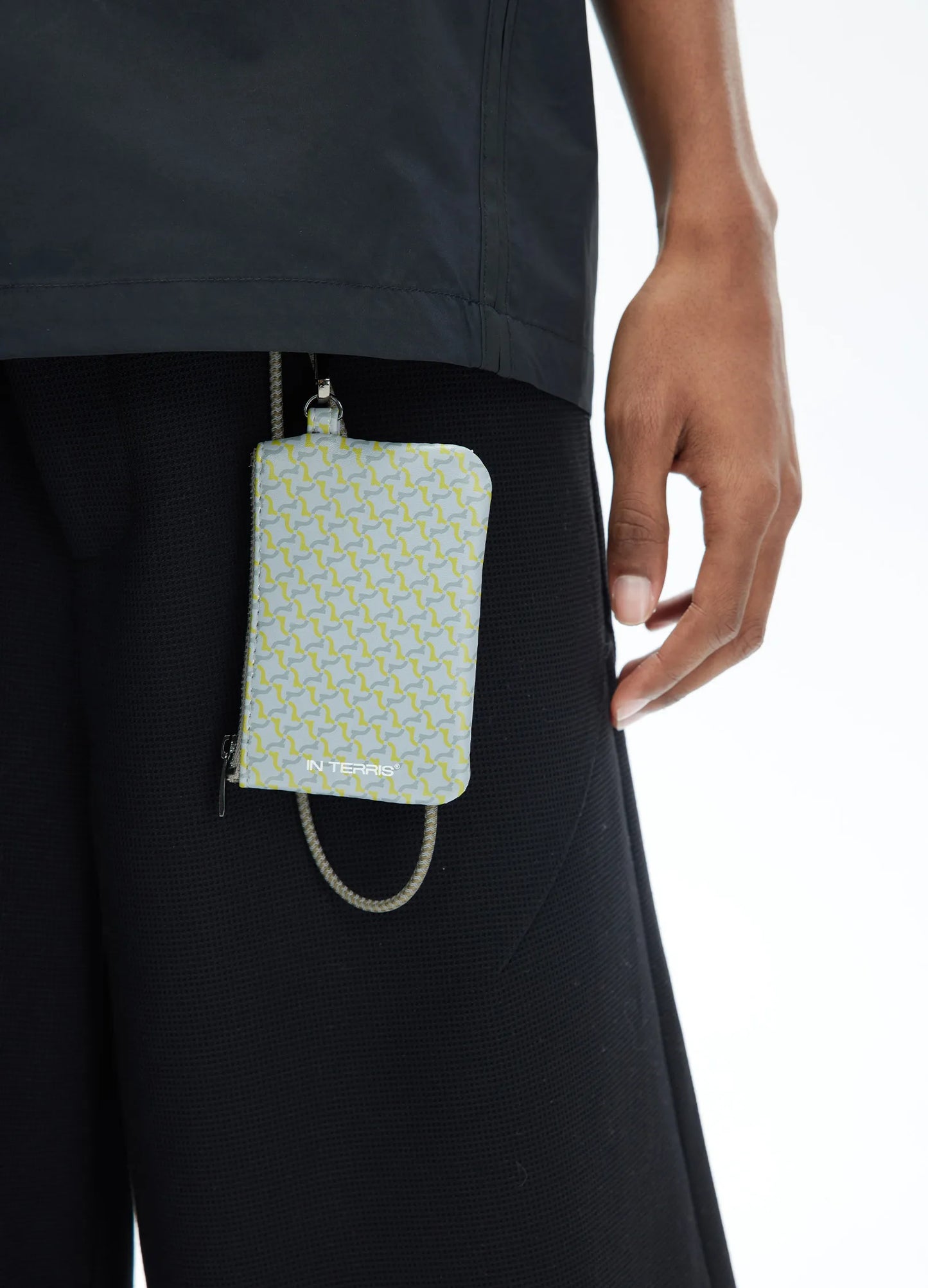 Leather Monogram Card Holder