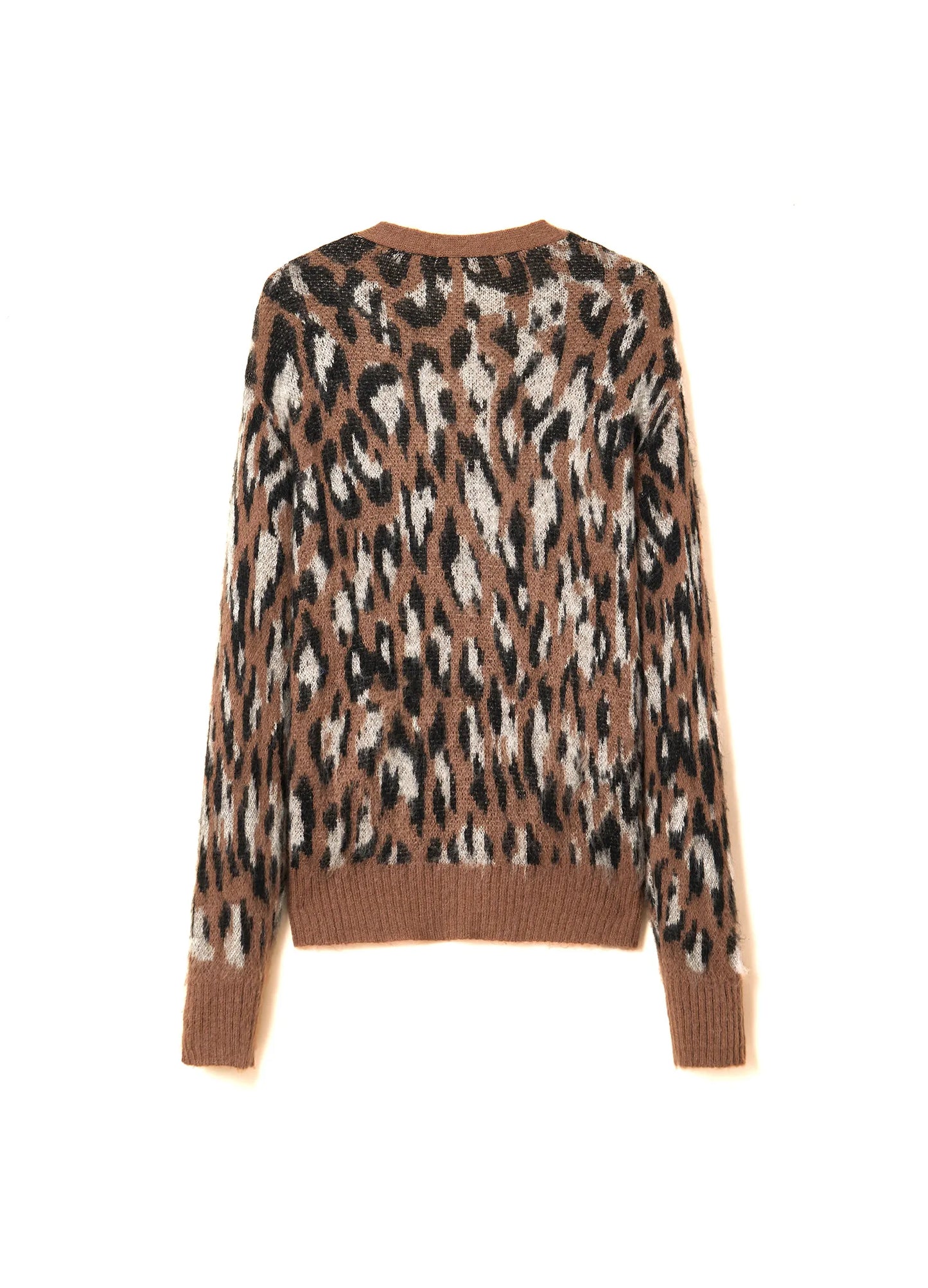 Leopard Print Cardigan