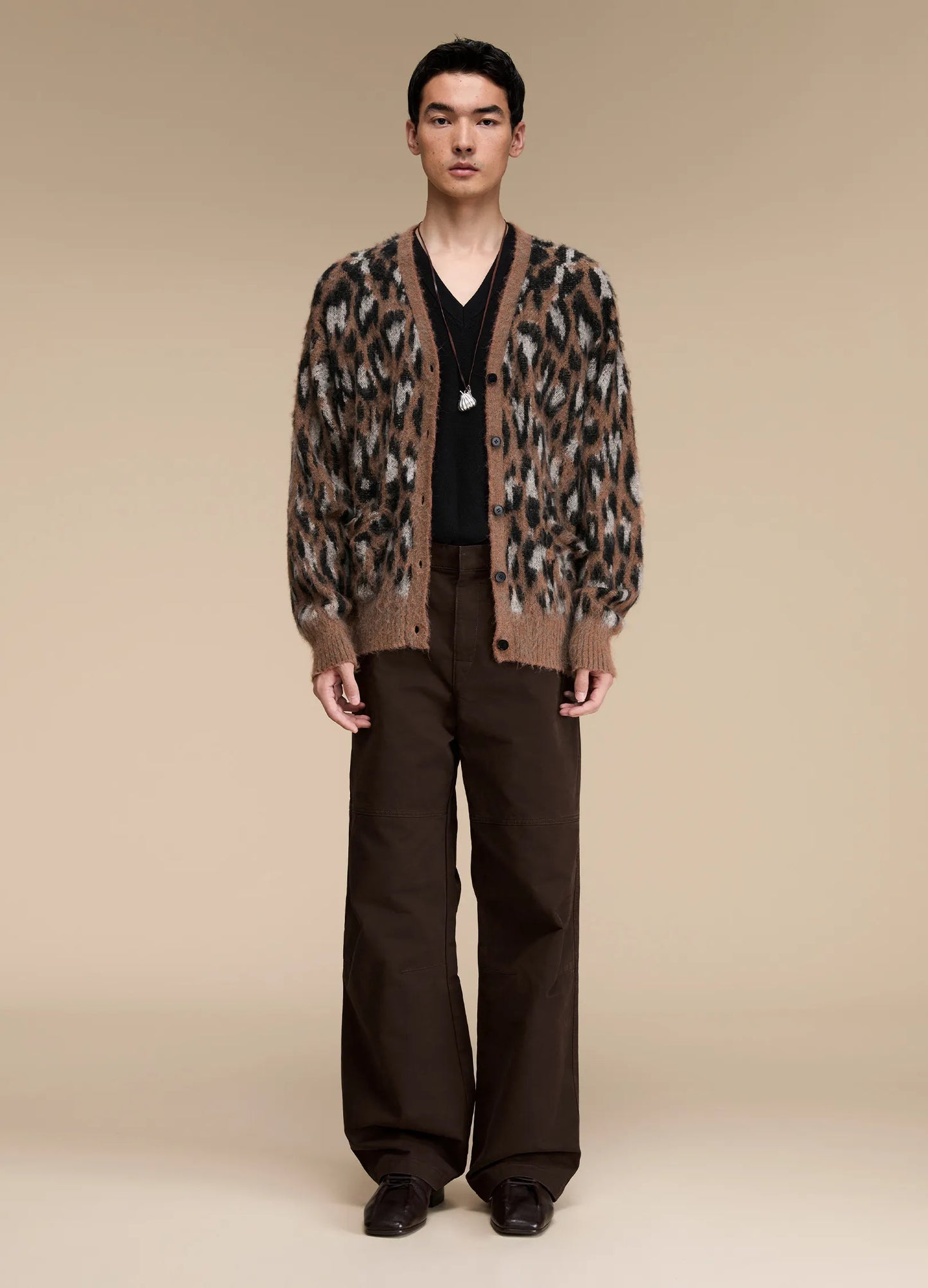 Leopard Print Cardigan