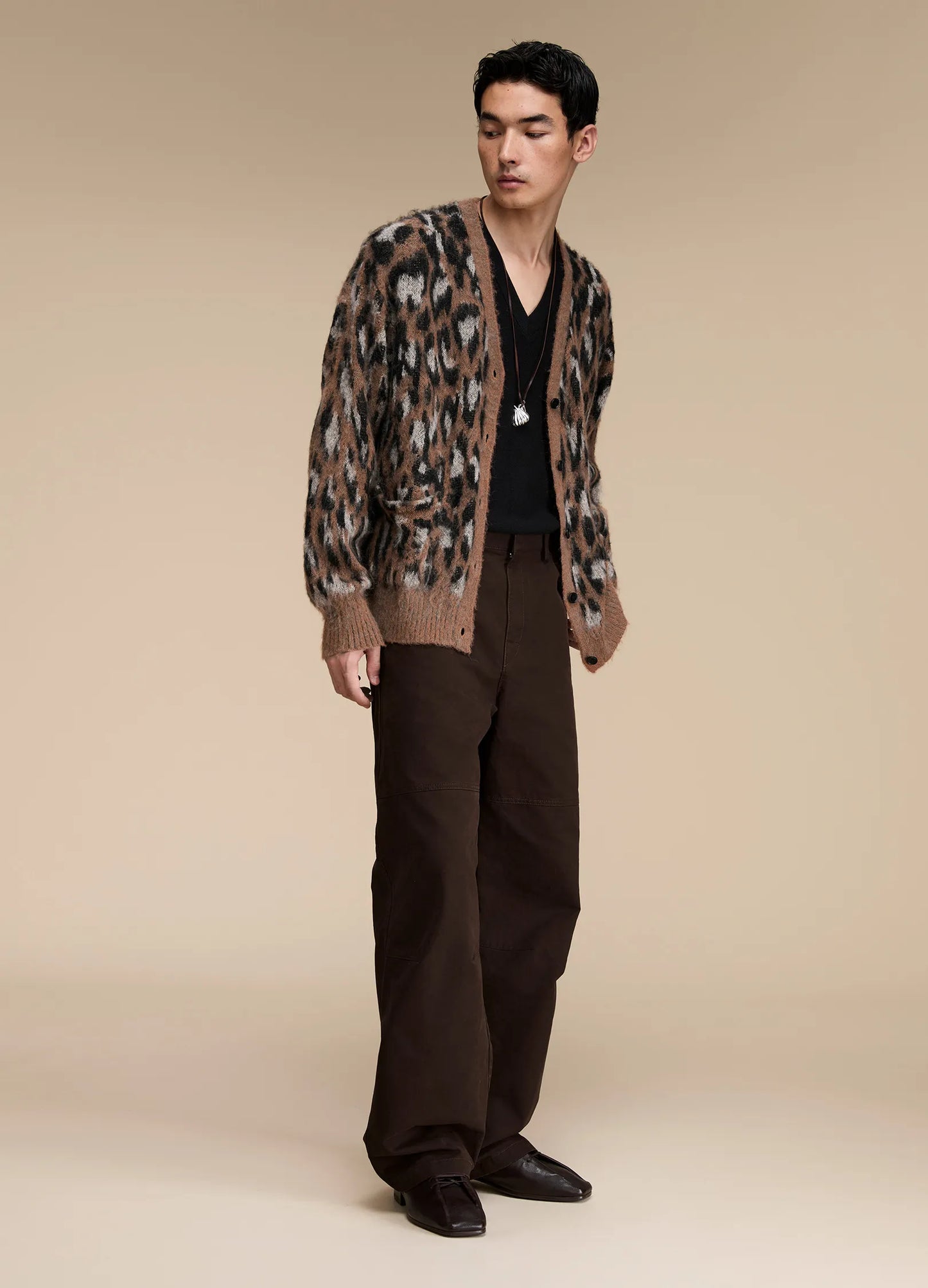 Leopard Print Cardigan