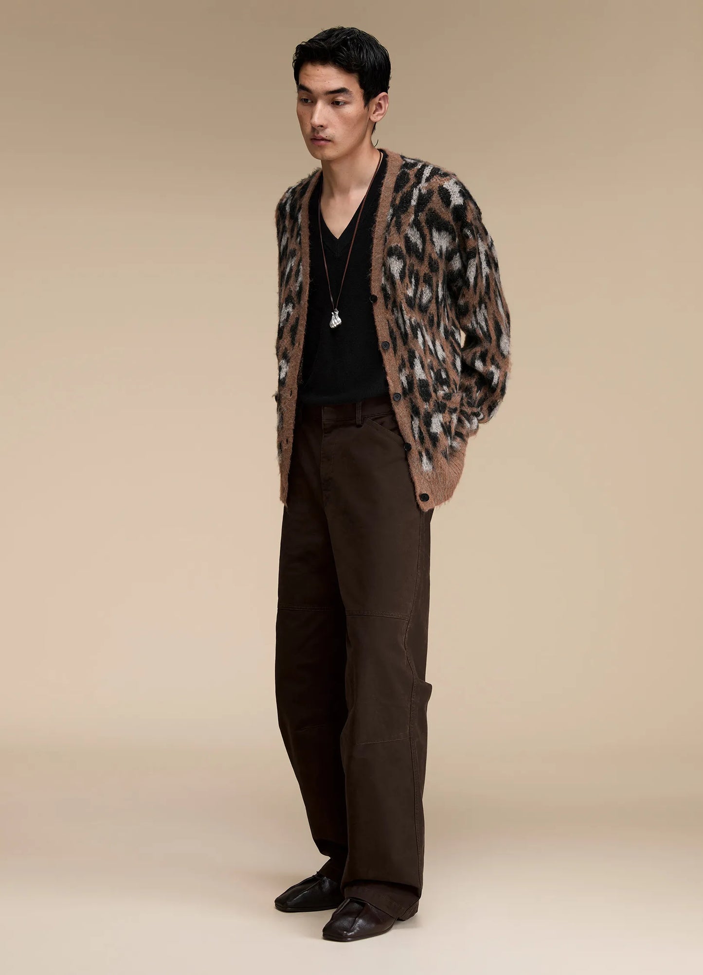 Leopard Print Cardigan