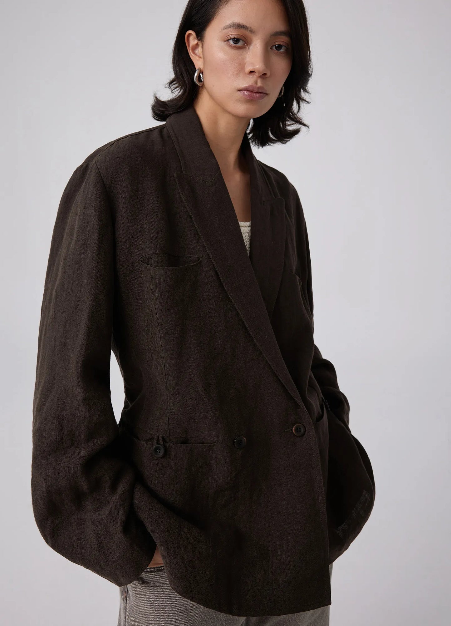 Linen Blazer