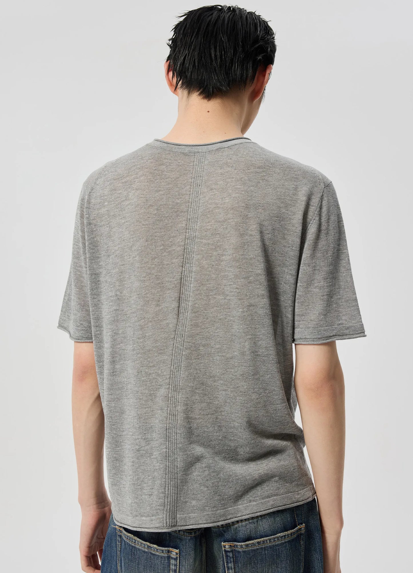 Linen Crew Shirt