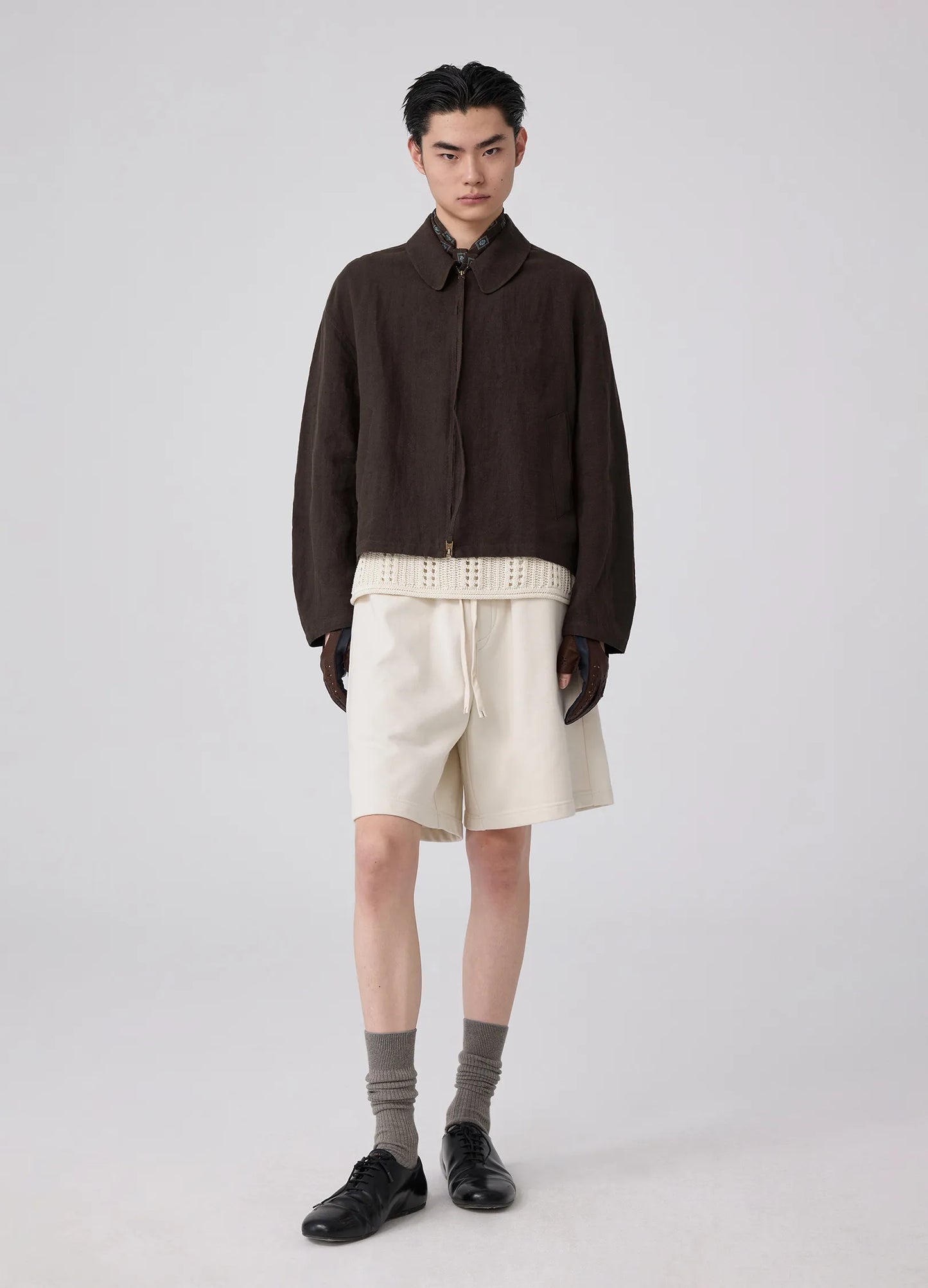 Linen Work Jacket