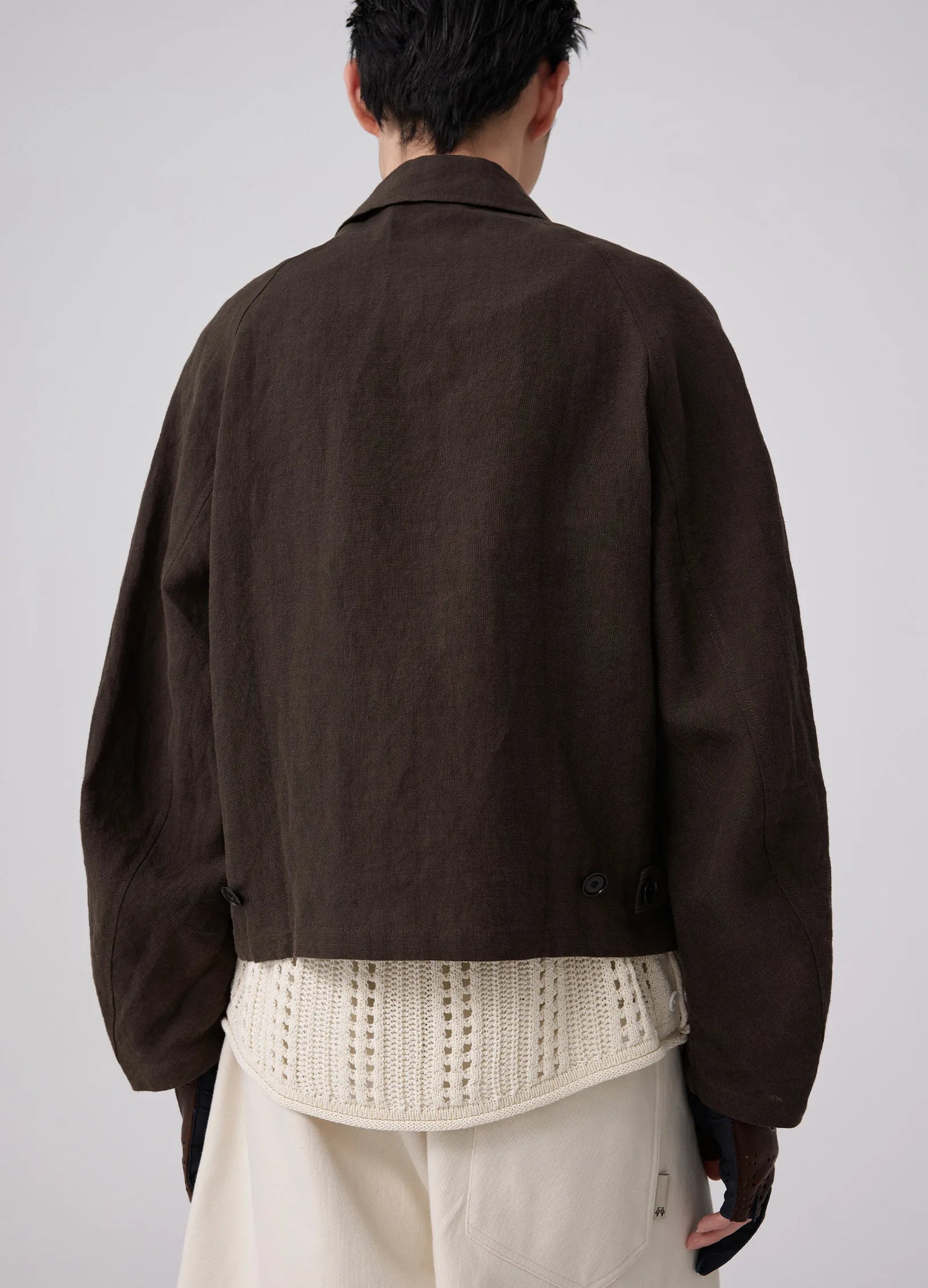 Linen Work Jacket