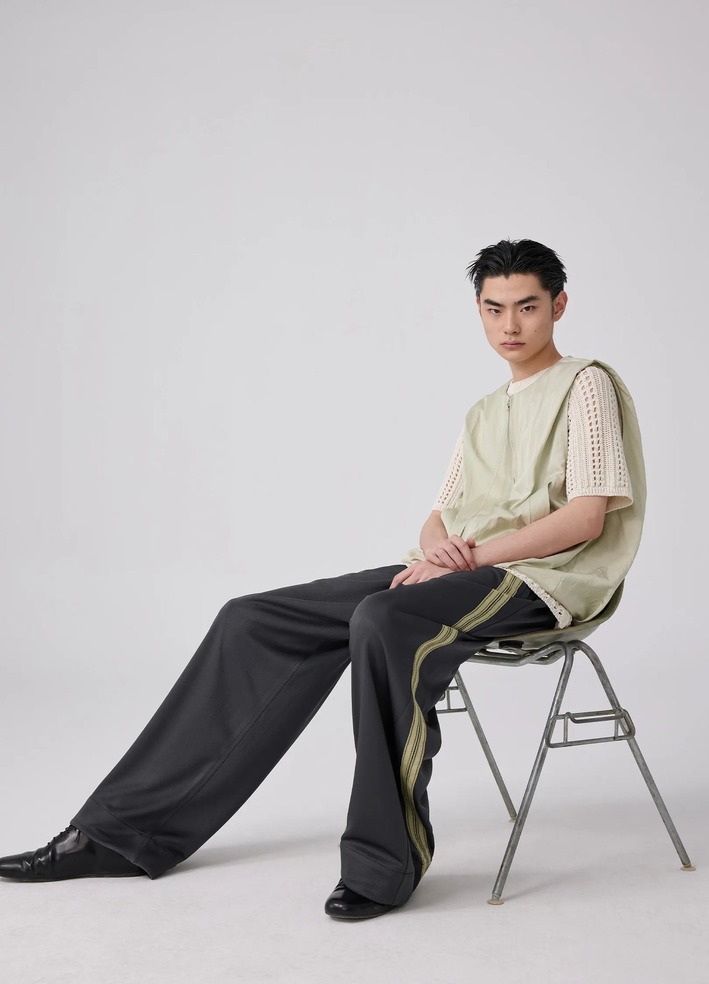 Loose Side Seam Track Pants
