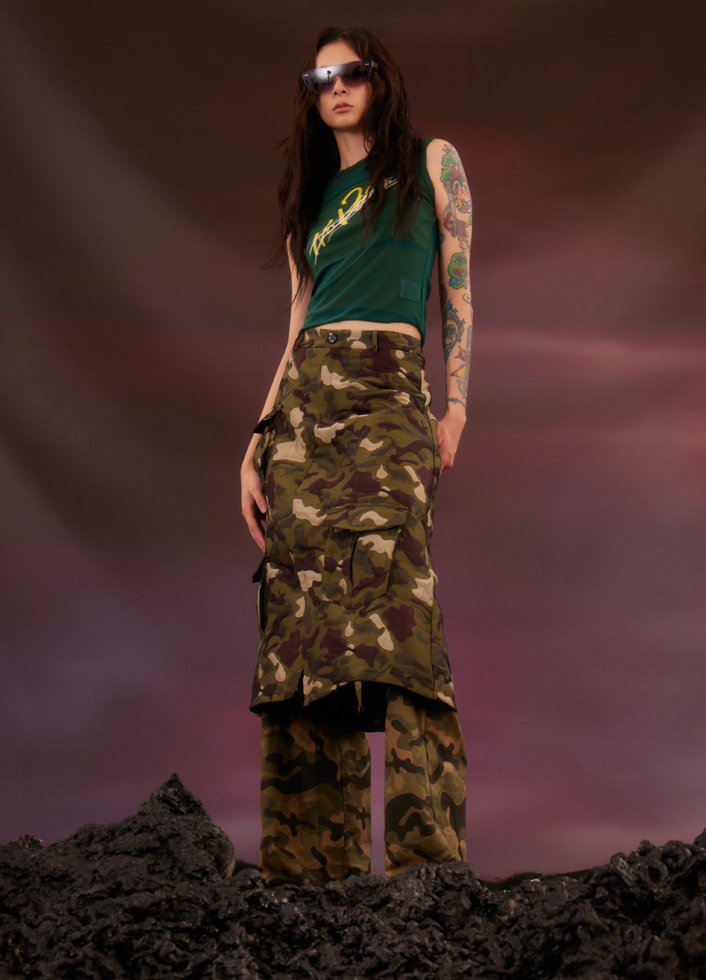 Panel Camo Cargos