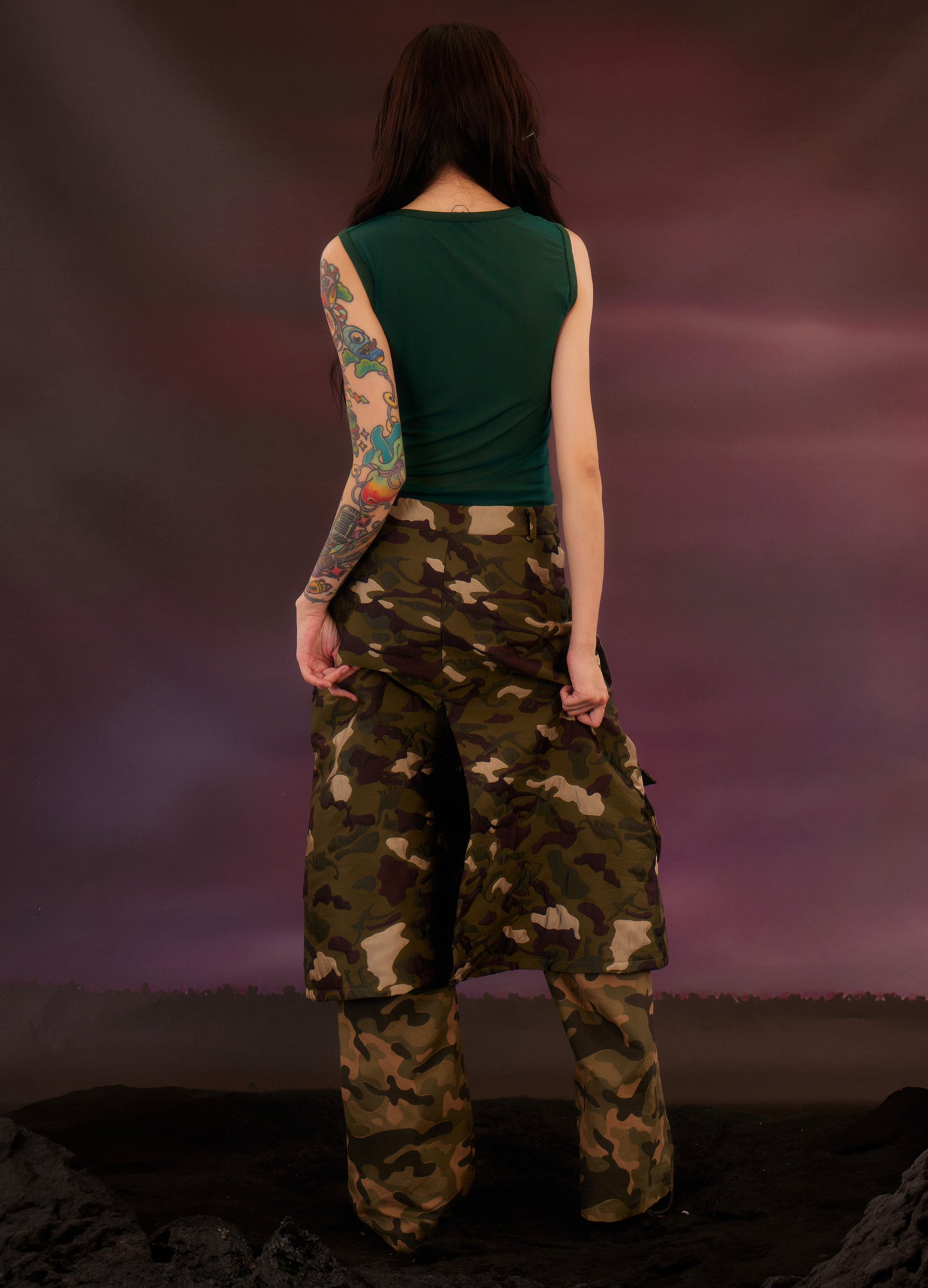 Panel Camo Cargos