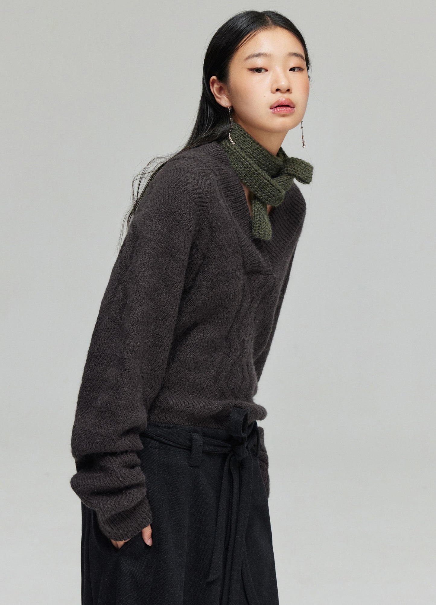 Mini Knit Scarf